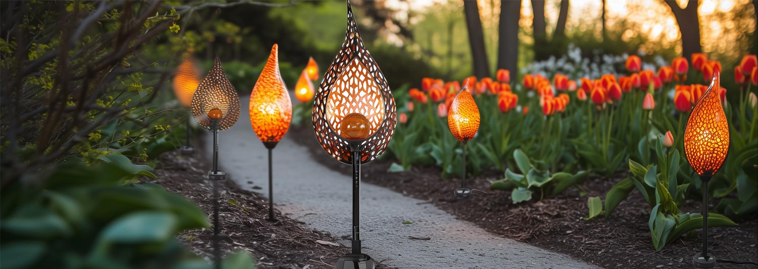 Solar Gartenleuchte LED – Kunstvolles Design für ein stilvolles Ambiente