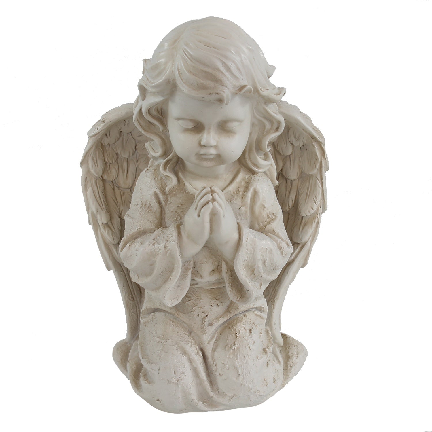 Engel Figur Engelmädchen betend 23 cm Grabengel wetterfest Dekofigur Engel