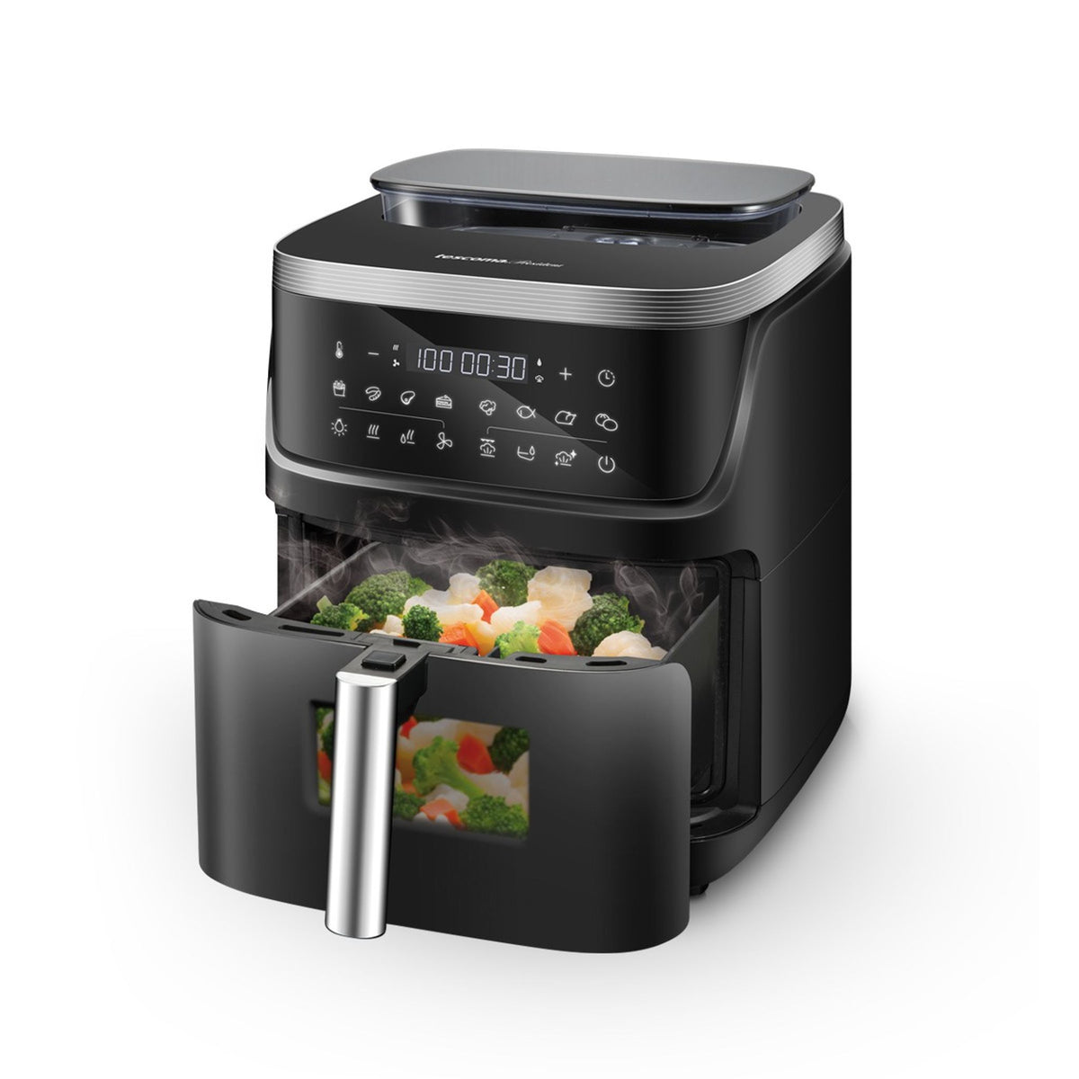Tescoma PRESIDENT Heißluftfritteuse mit Dampf 7 l, 1700 W, 12 Programme
