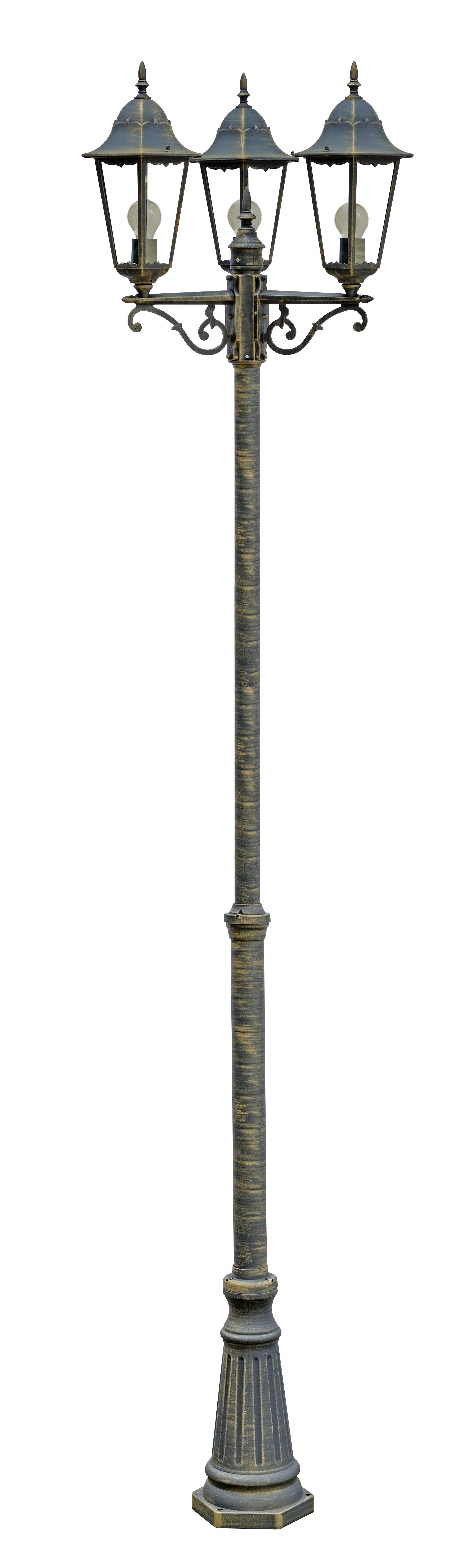 Kandelaber bronze Gartenleuchter NORDERNEY stilvolle Außenlaterne von Hilight