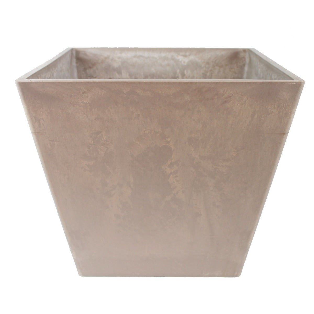 Ecostone Pflanztöpfe Eckig Taupe – Nachhaltige Pflanzgefäße - Blumentöpfe in versch. Varianten