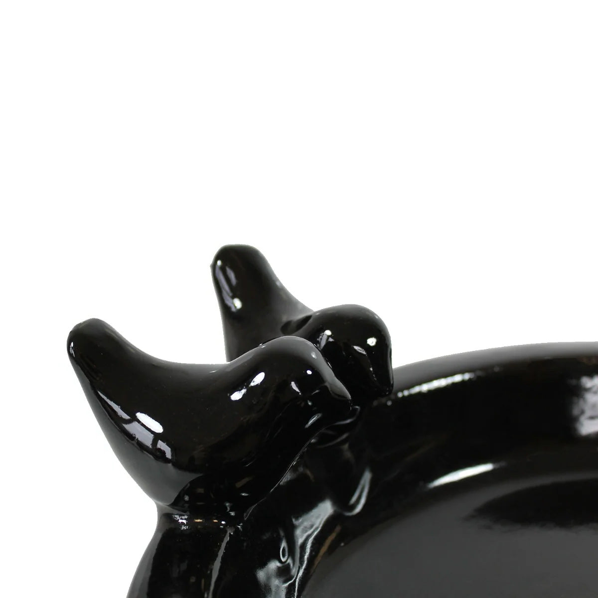 Keramik Vogeltränke Oasis – wetterfeste Wasserschale mit Deko-Vögeln, Ø 30 cm, verschiedene Farben – frostfest & pflegeleicht