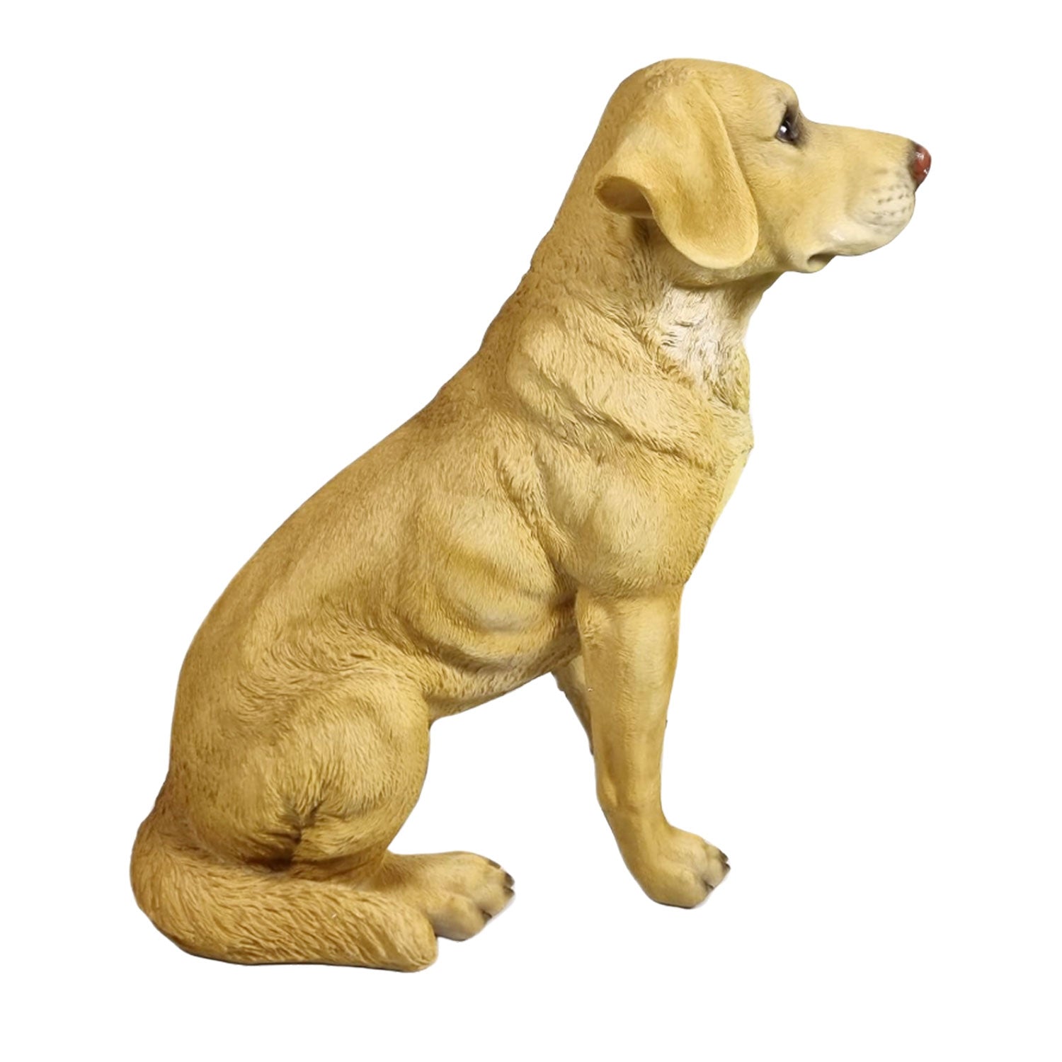 Hundefigur Labrador Figur „Balou“ Deko Hund Hundefiguren Lebensecht für Garten & Haus