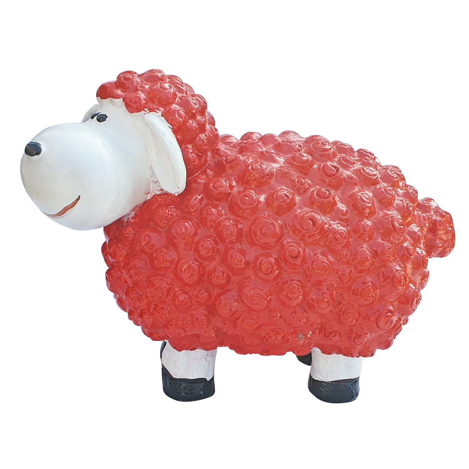 Deko Schaf Gartenfigur Schaf Bunte Schafe für den Garten