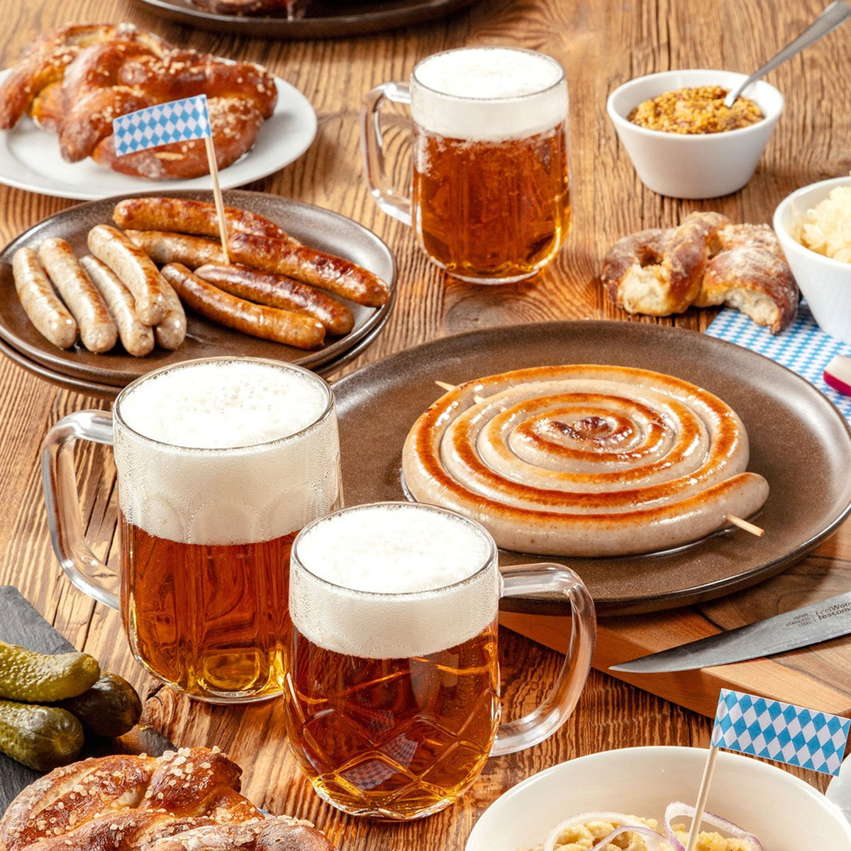 Tescoma myBEER Salute Bierkrug 0,5 l aus Glas mit Henkel