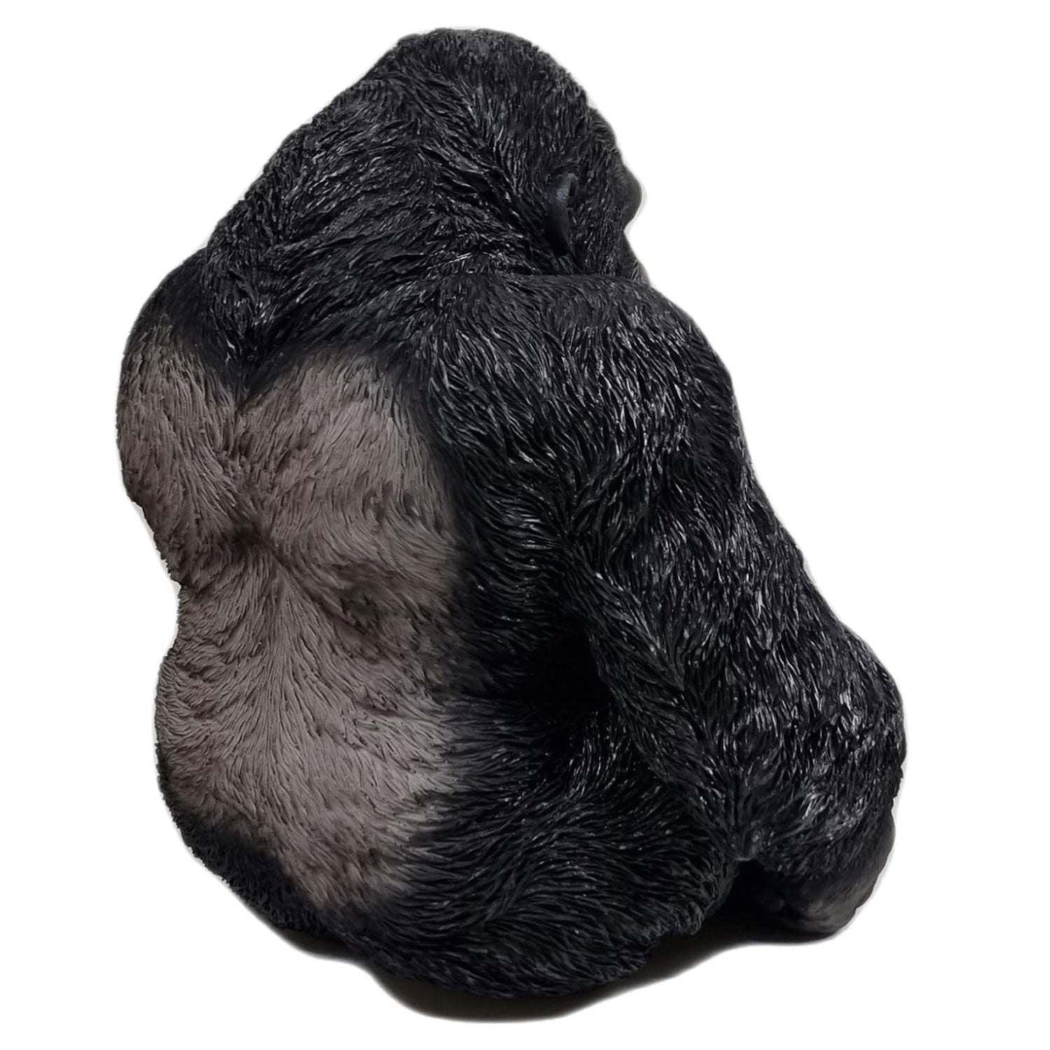 Dekofigur Gorilla Enrico nachdenklich Gartenfigur Tierfigur Affenfigur