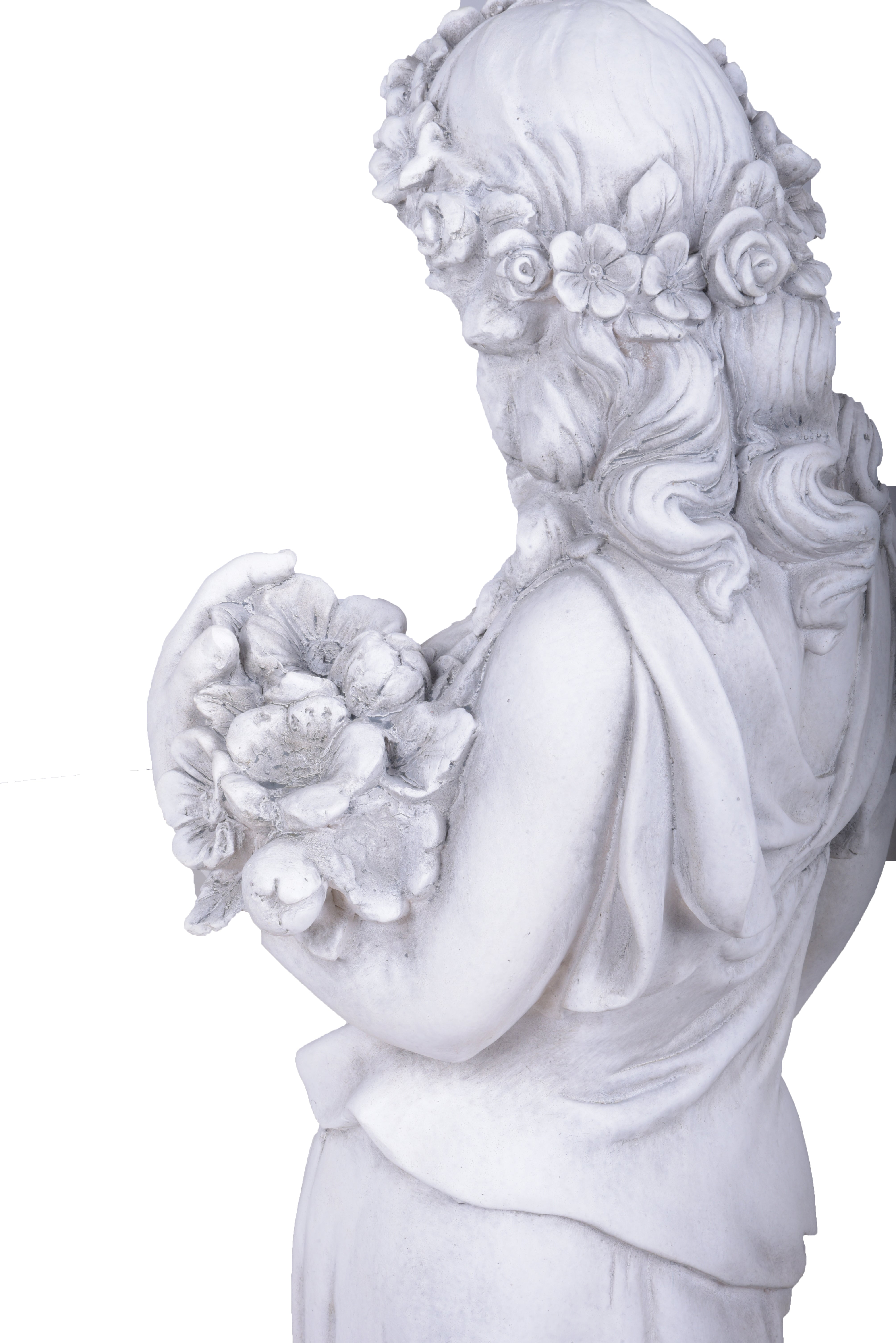 Gartenfigur anmutige Gartenskulptur HELENA Statue in Stein-Optik von Garden Pleasure