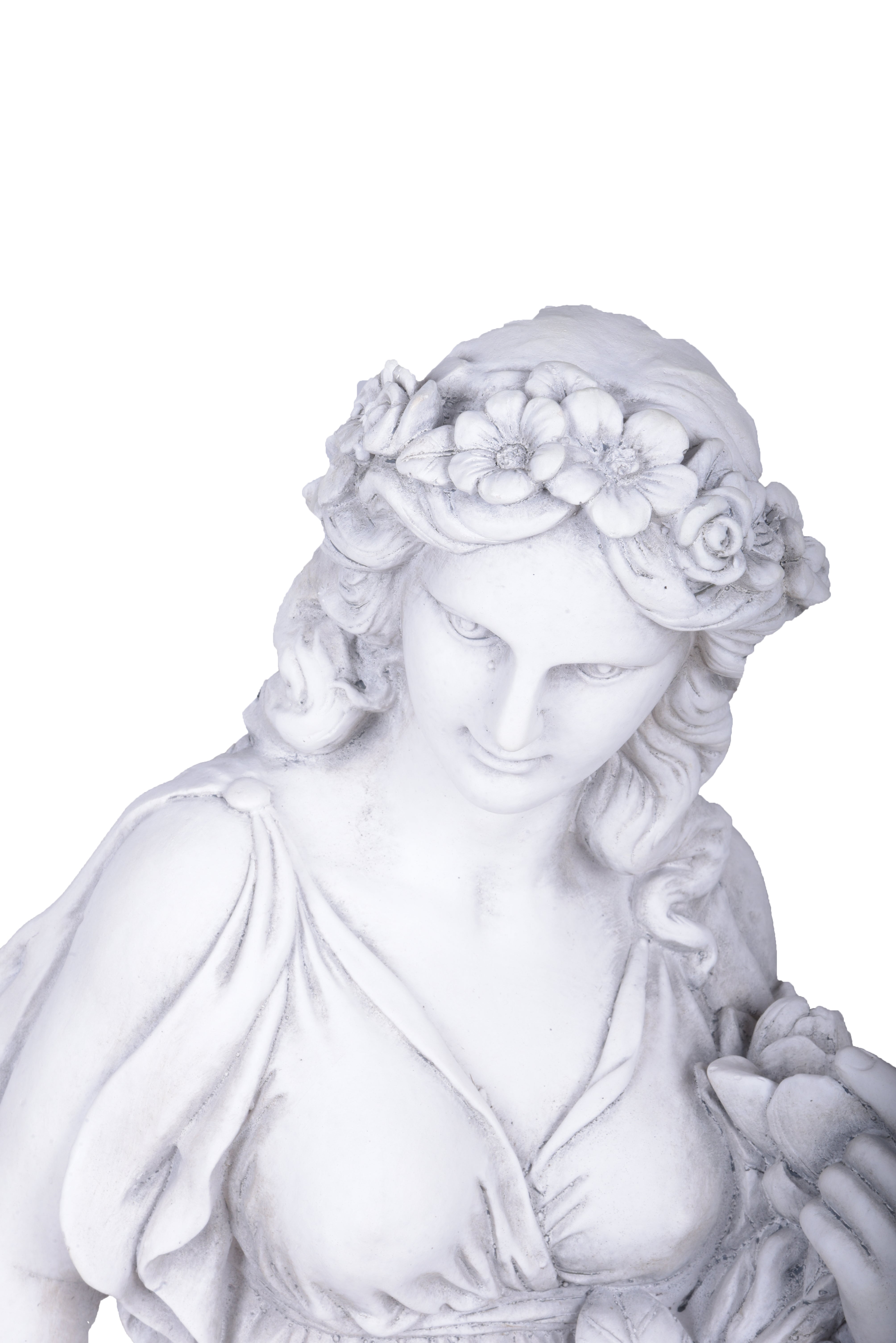 Gartenfigur anmutige Gartenskulptur HELENA Statue in Stein-Optik von Garden Pleasure