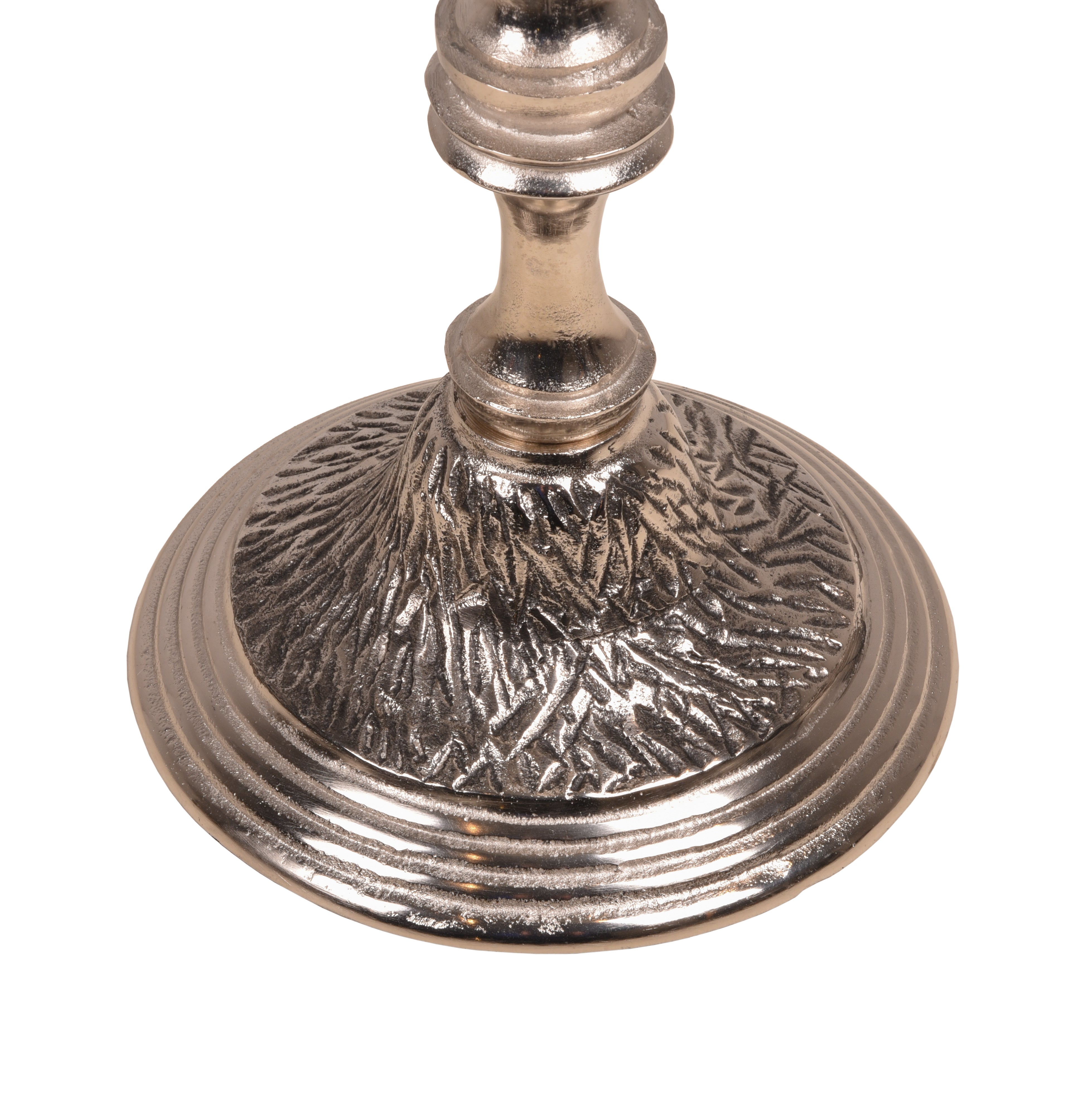 Beistelltisch eleganter Marmortisch HIMAL runder Alutisch von Interia Home & Living