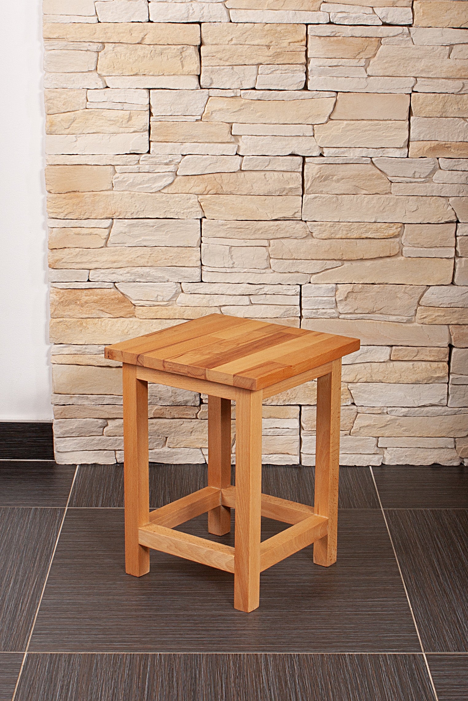 Universalhocker massiver Beistelltisch MAX 1 Sitzhocker Eiche von Interia Home & Living