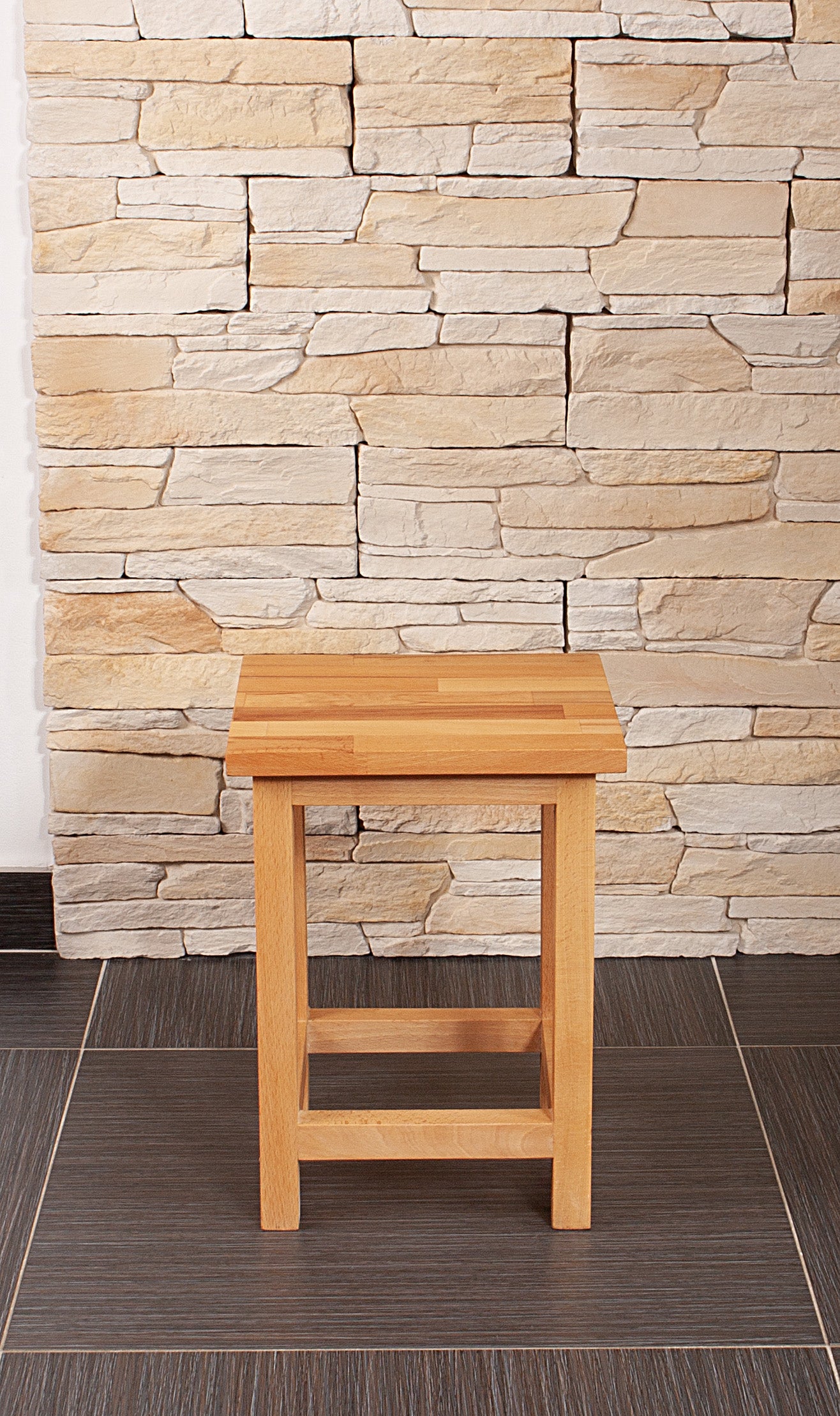 Universalhocker massiver Beistelltisch MAX 1 Sitzhocker Eiche von Interia Home & Living