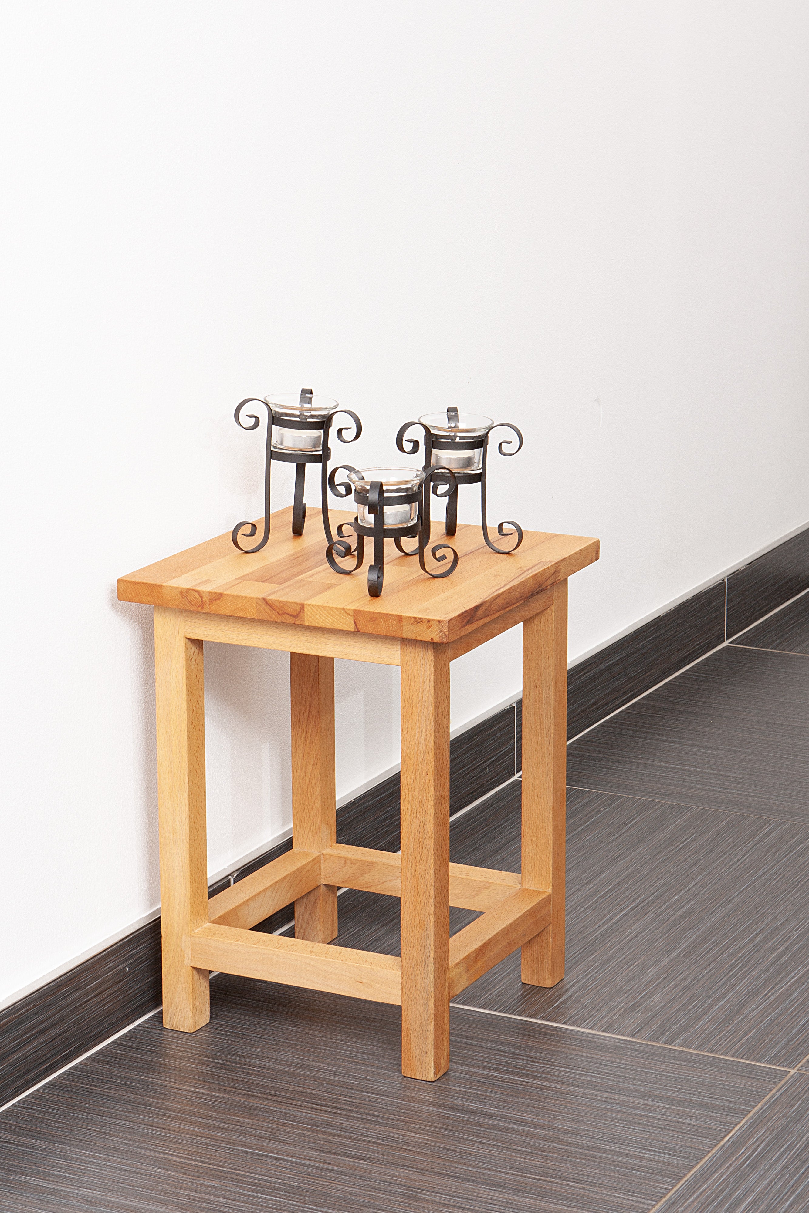 Universalhocker massiver Beistelltisch MAX 1 Sitzhocker Eiche von Interia Home & Living