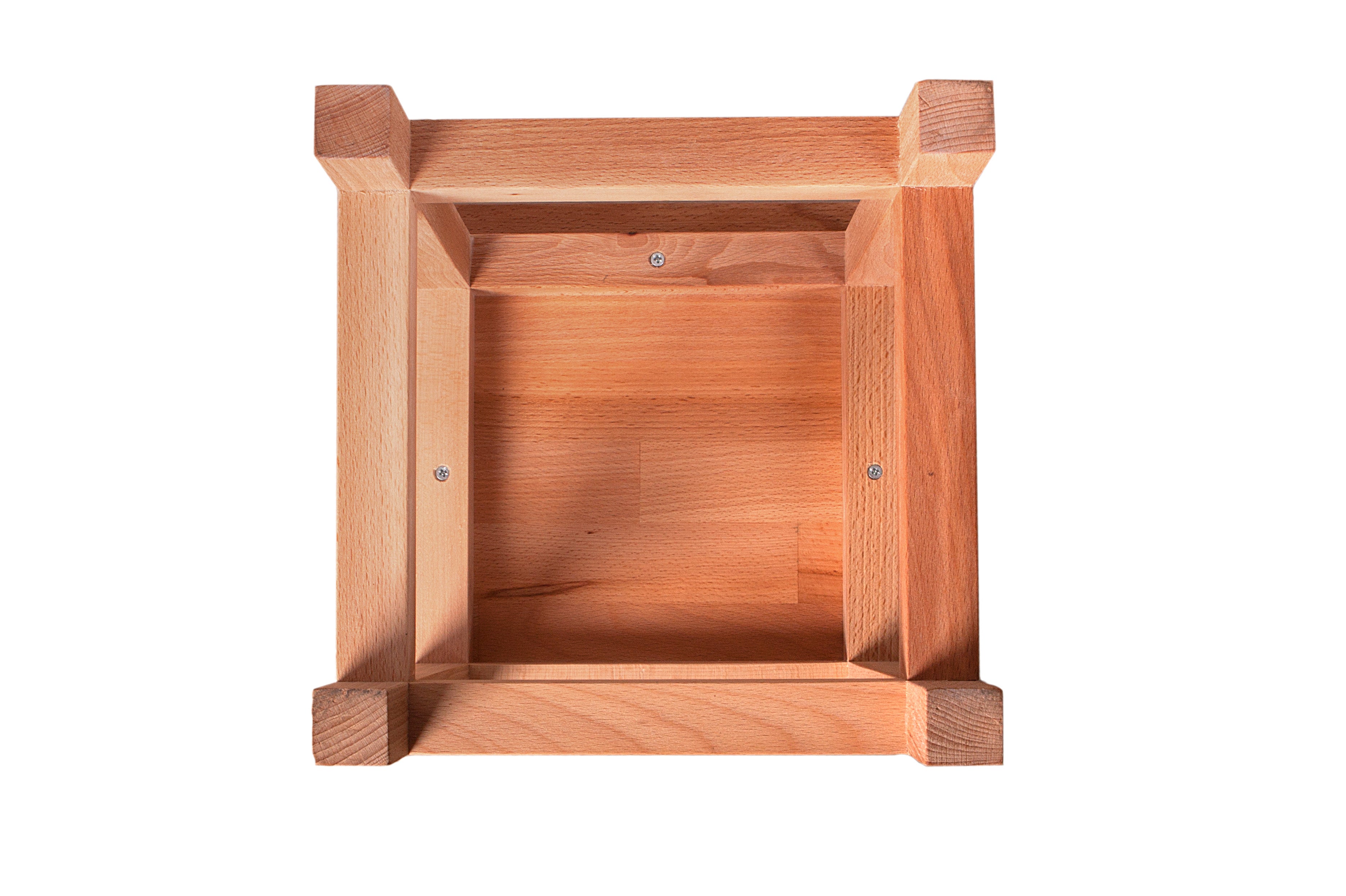 Universalhocker massiver Sitzhocker MARCO 3 Beistelltisch Kernbuche von Interia Home & Living