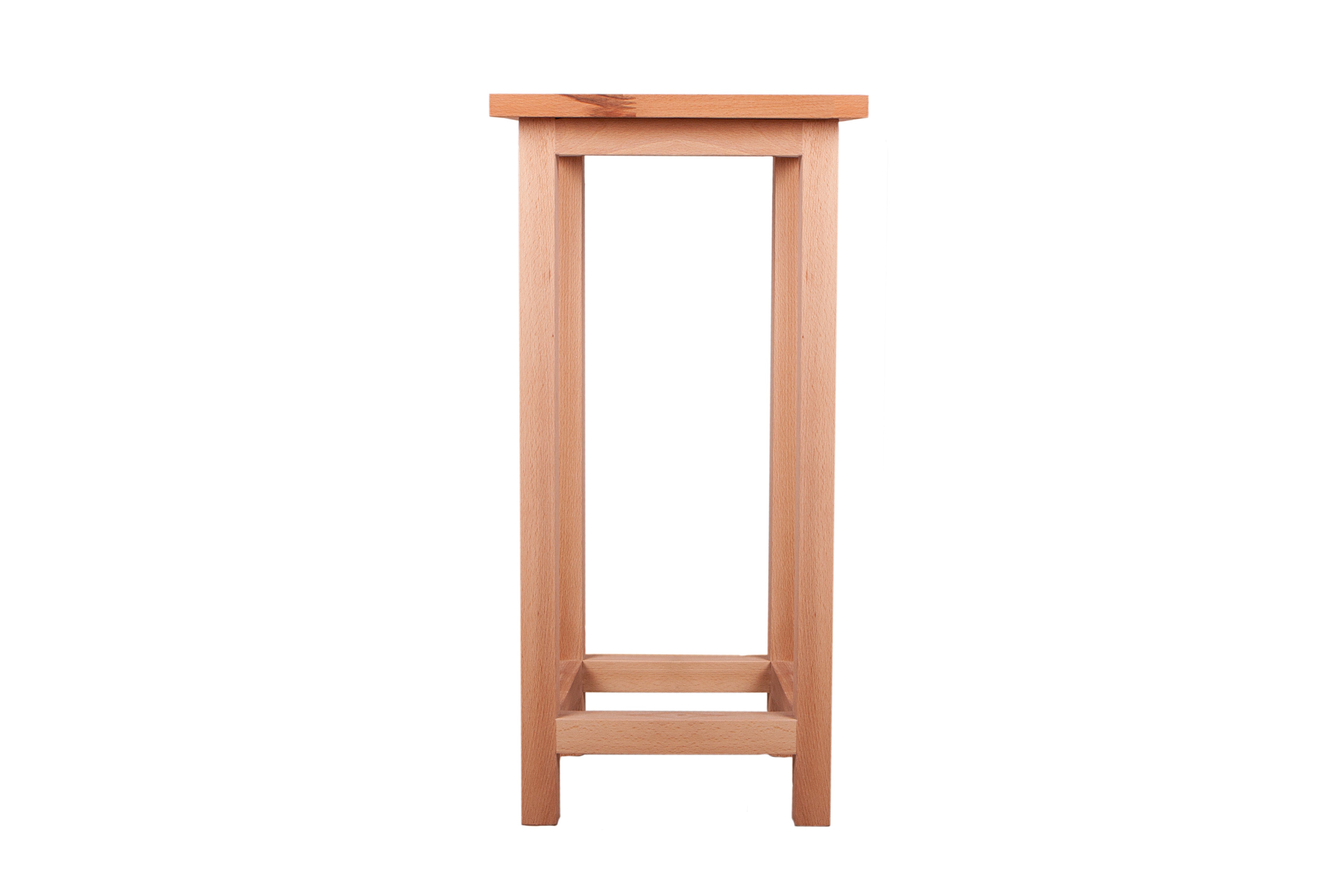 Blumenständer massiver Pflanzenständer MARCO 2 Dekohocker aus Kernbuche von Interia Home & Living