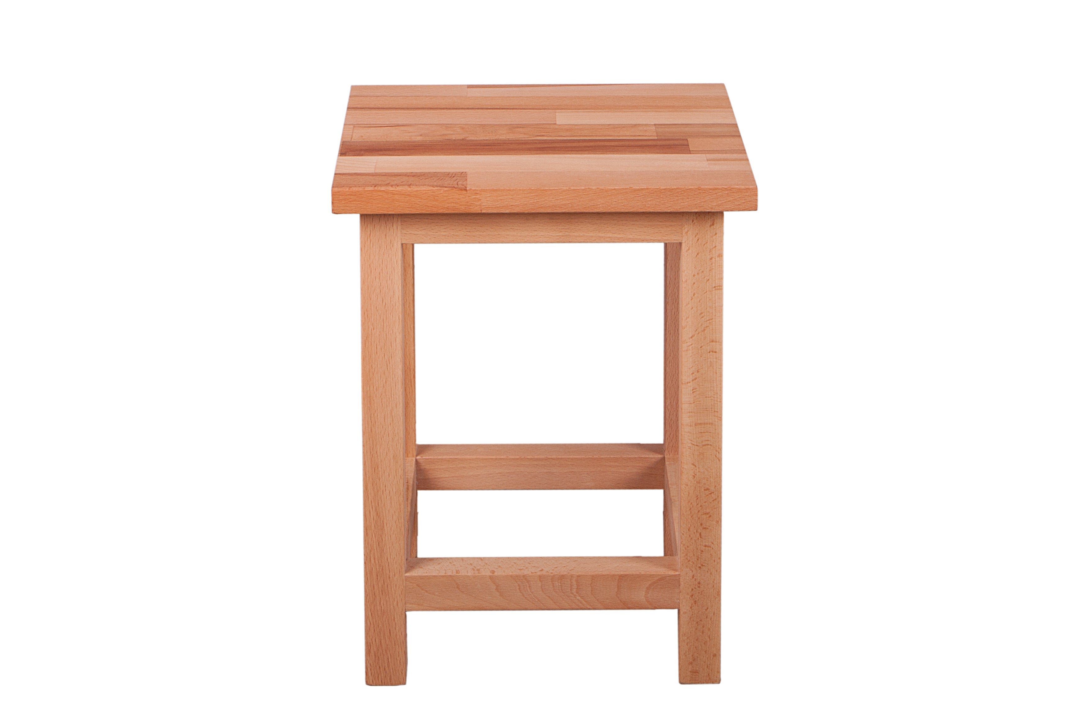 Universalhocker massiver Beistelltisch MARCO 1 Sitzhocker aus Kernbuche von Interia Home & Living