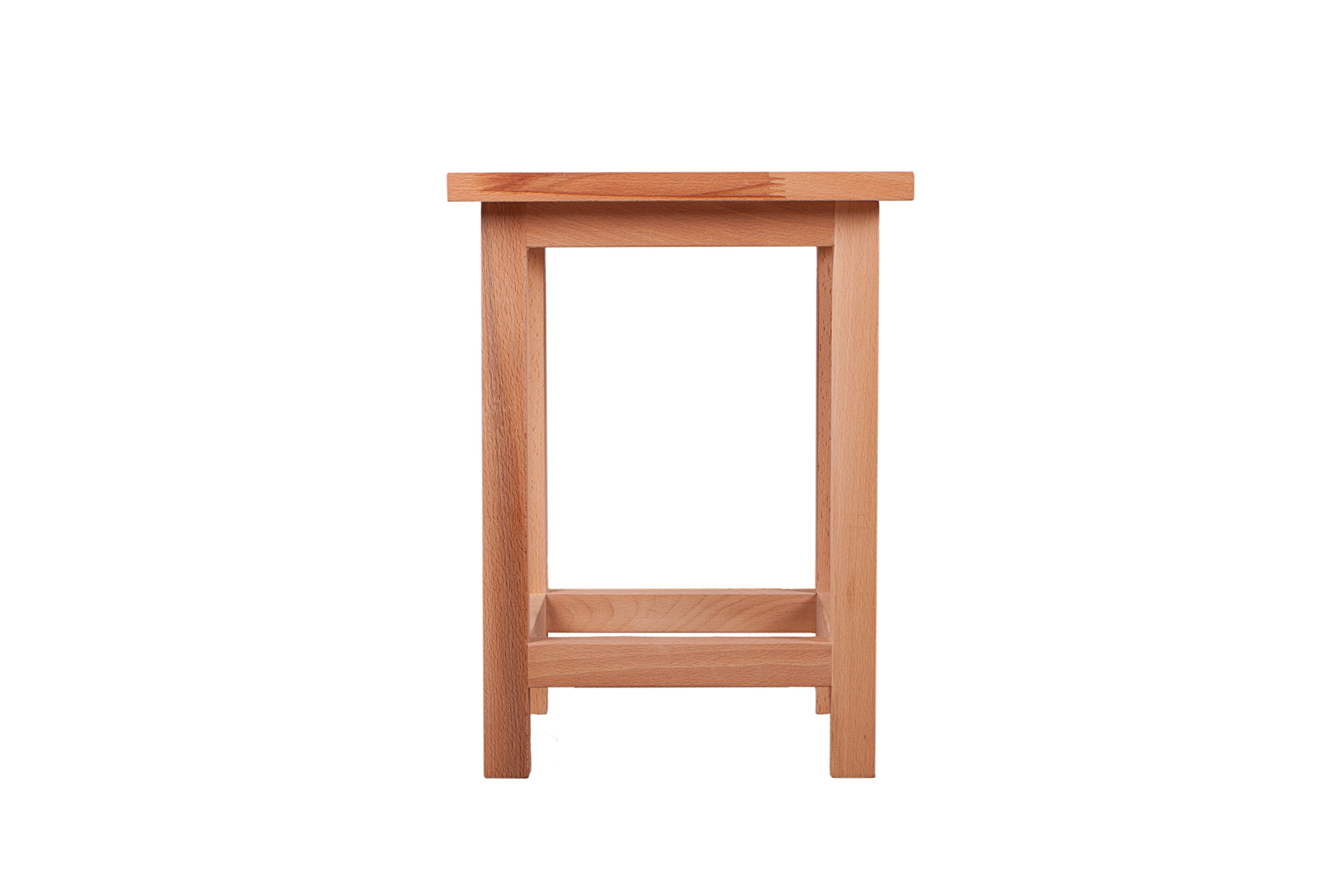 Universalhocker massiver Beistelltisch MARCO 1 Sitzhocker aus Kernbuche von Interia Home & Living