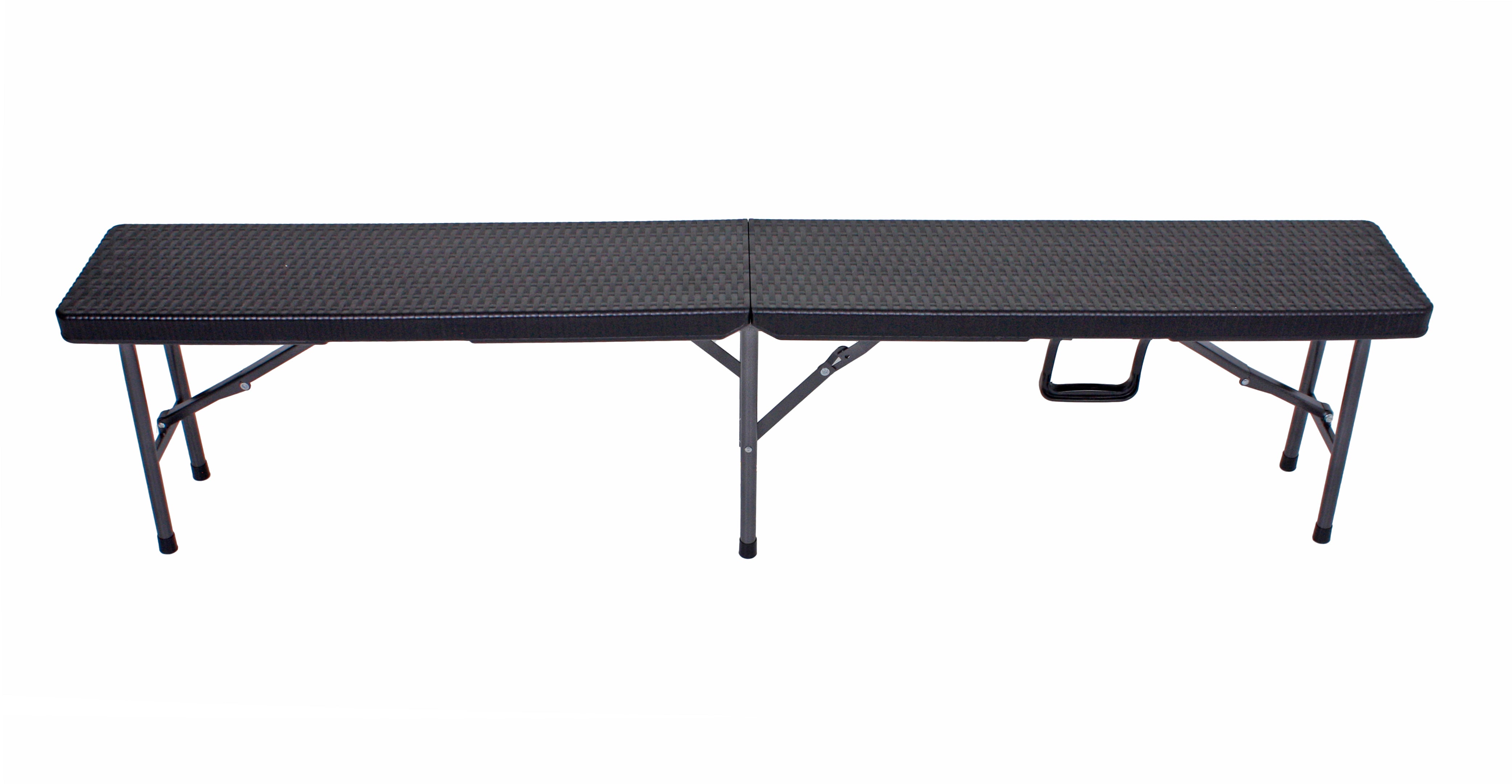 Tisch-Set 3-teilig klappbare Bierzeltgarnitur VENTANA Gartenset in Rattan-Optik von Garden Pleasure