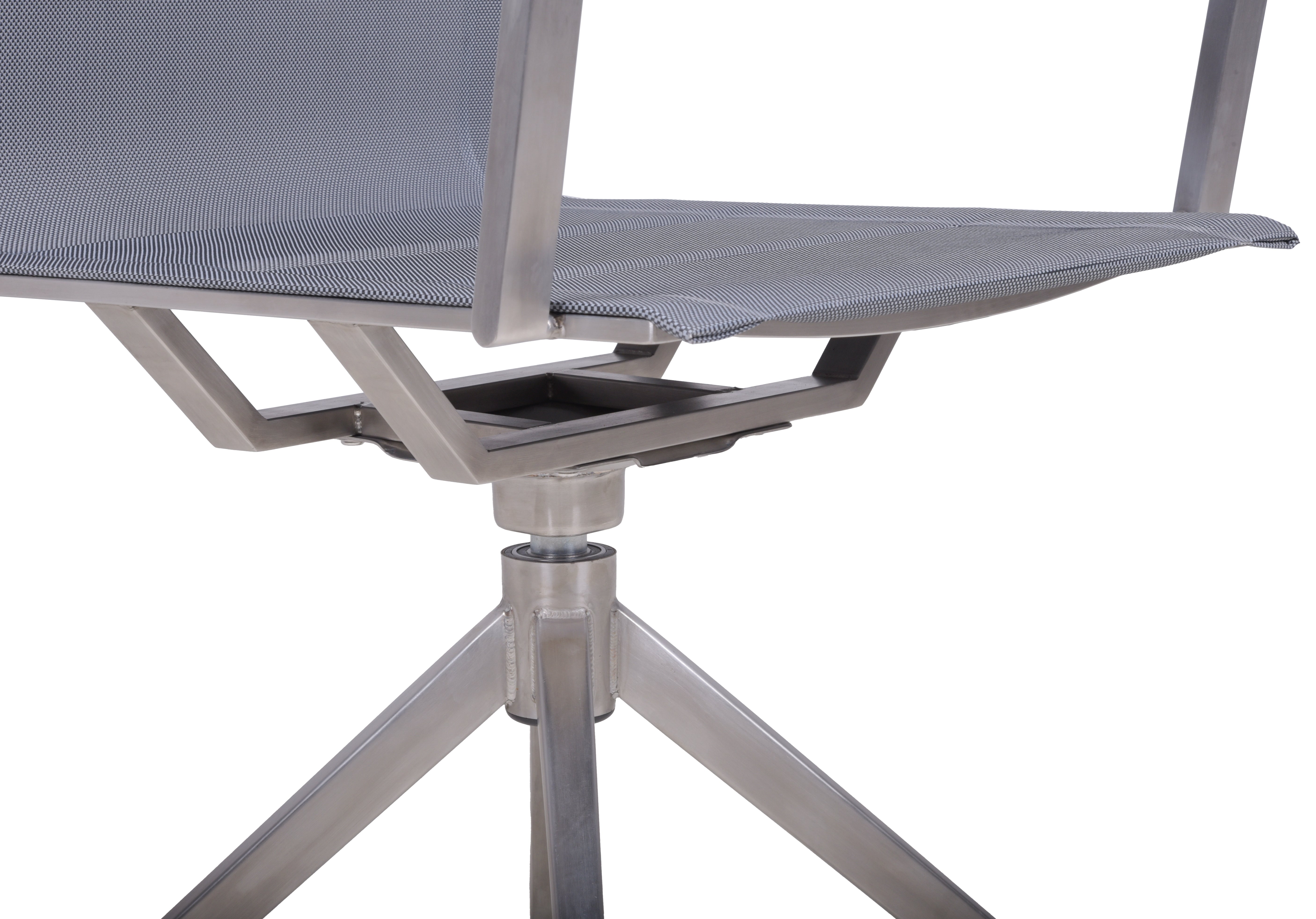 Gartenstuhl Drehstuhl SALIDA 2er Set Bistrostuhl mit Teak-Armlehnen von Garden Pleasure