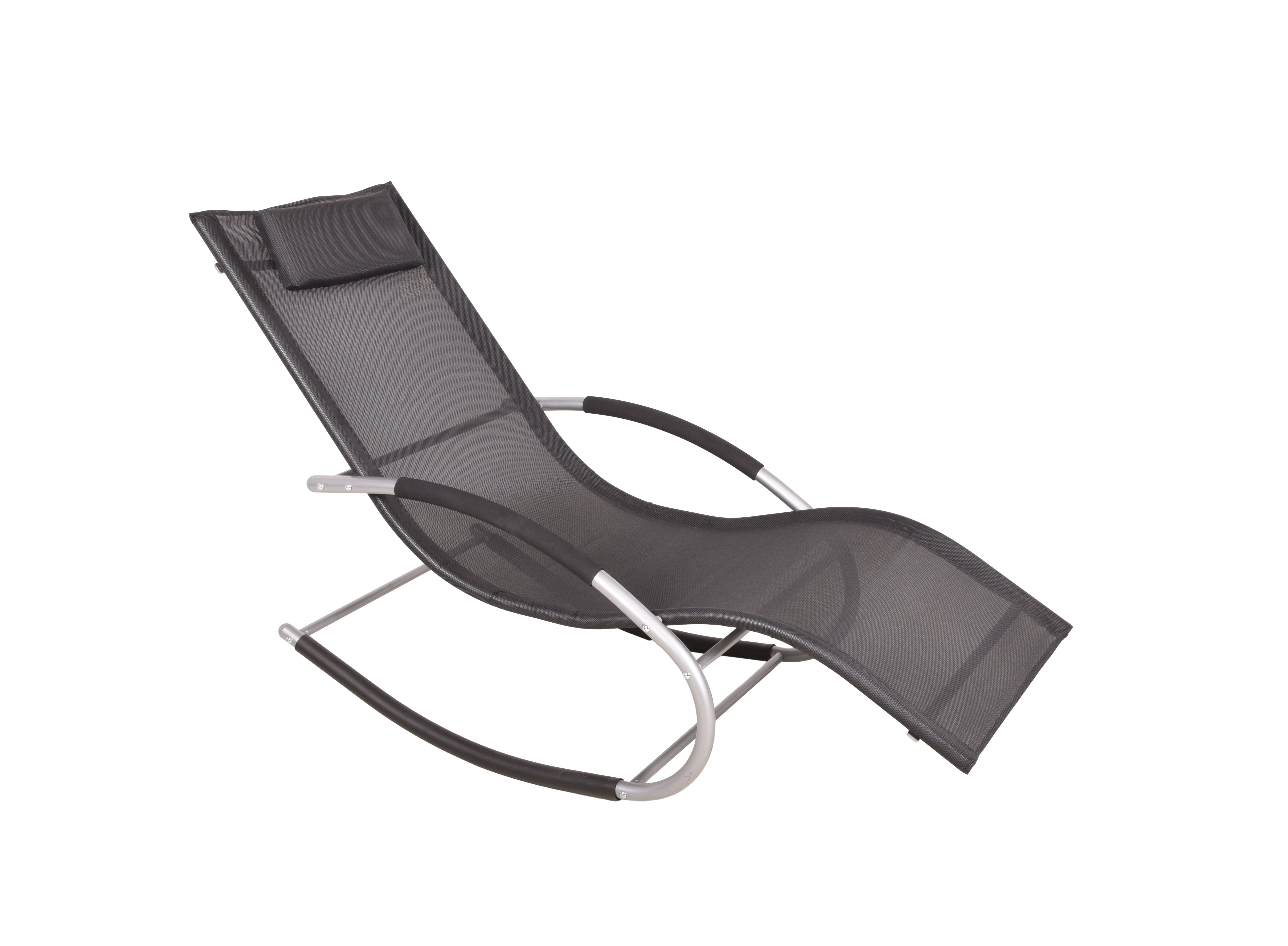 Gartenliege Schaukelliege NAXOS Liegestuhl Kippliege ergonomisch von Garden Pleasure