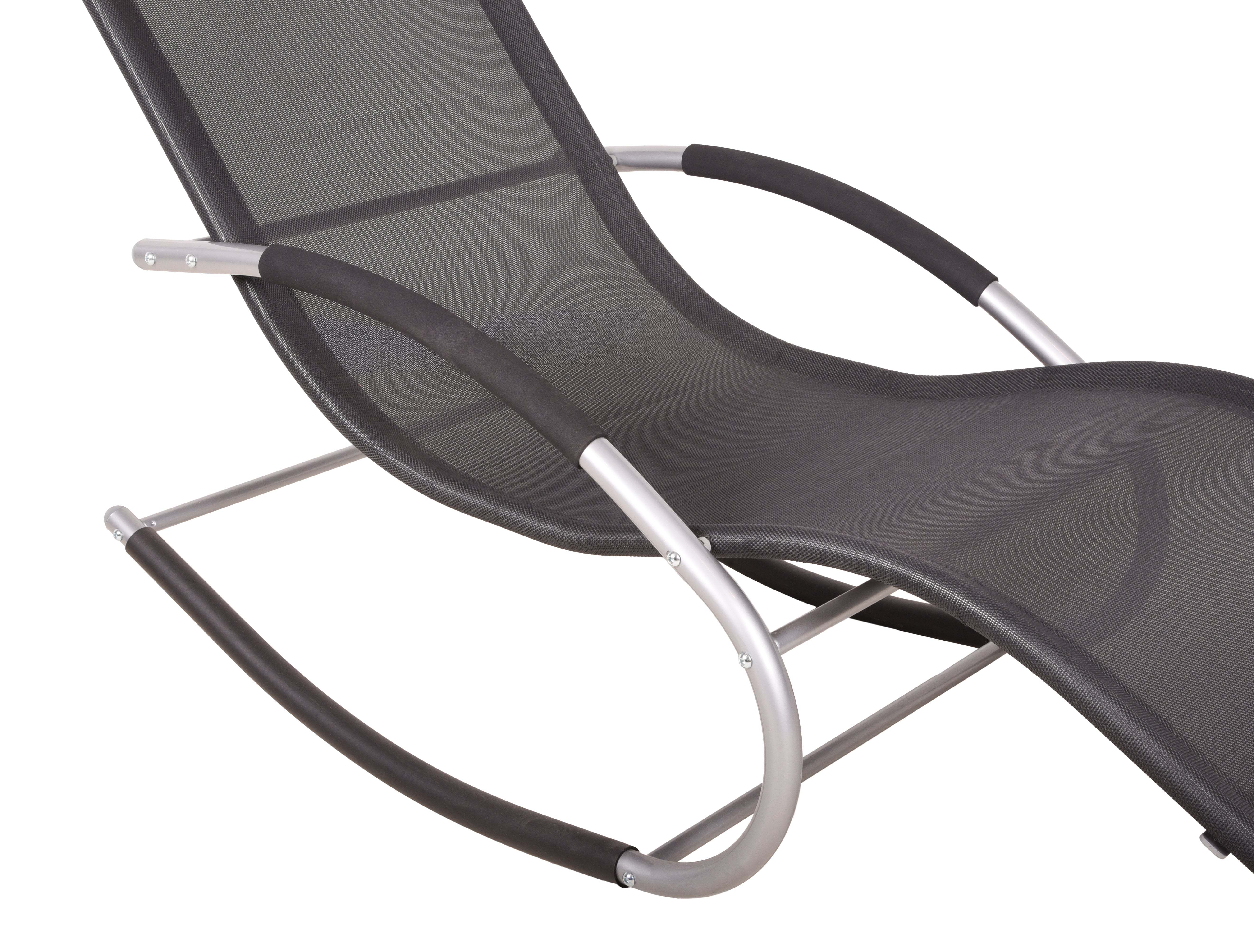 Gartenliege Schaukelliege NAXOS Liegestuhl Kippliege ergonomisch von Garden Pleasure