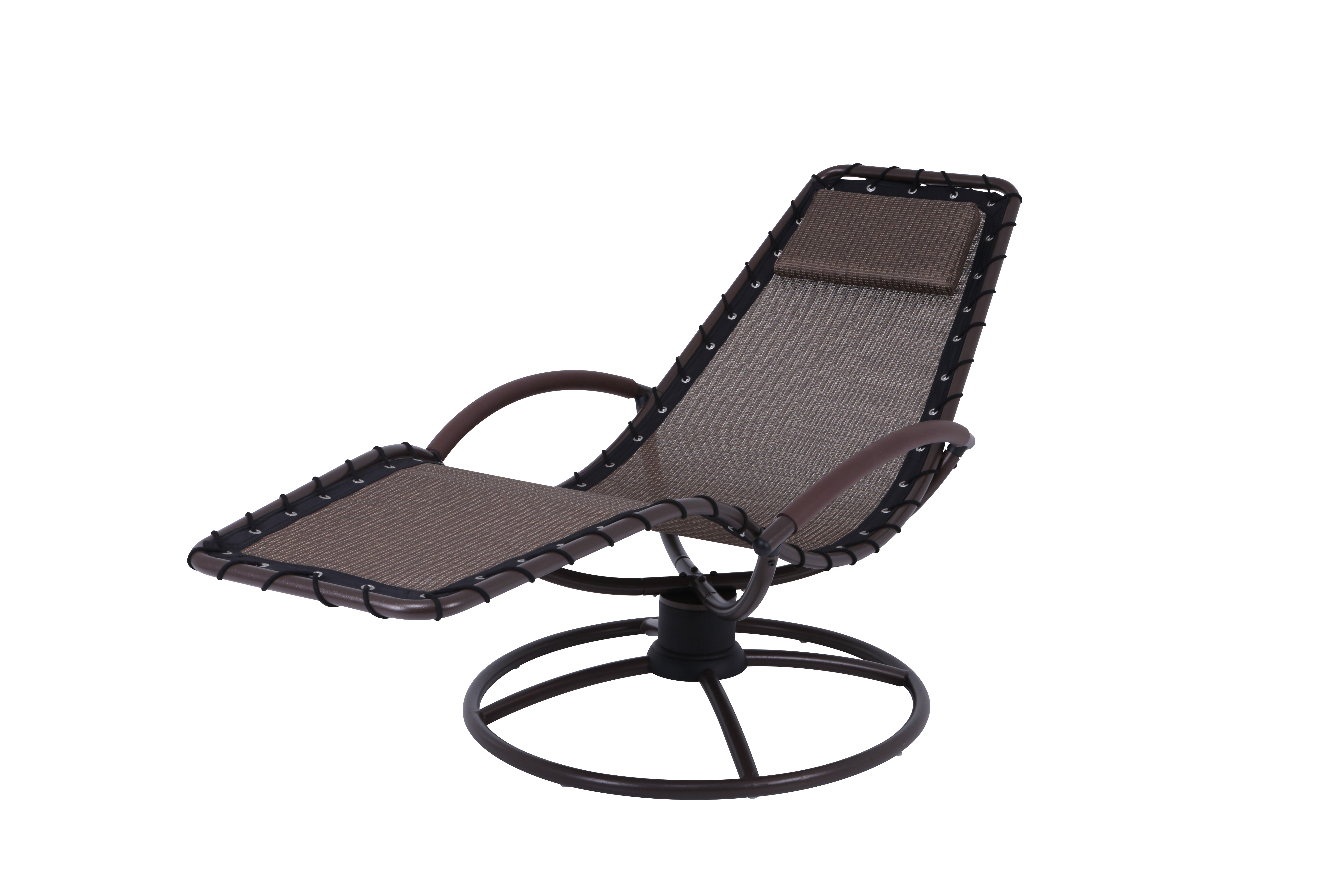 Gartenliege Sonnenliege RHODOS Relaxliege Liegestuhl modern wetterfest von Garden Pleasure