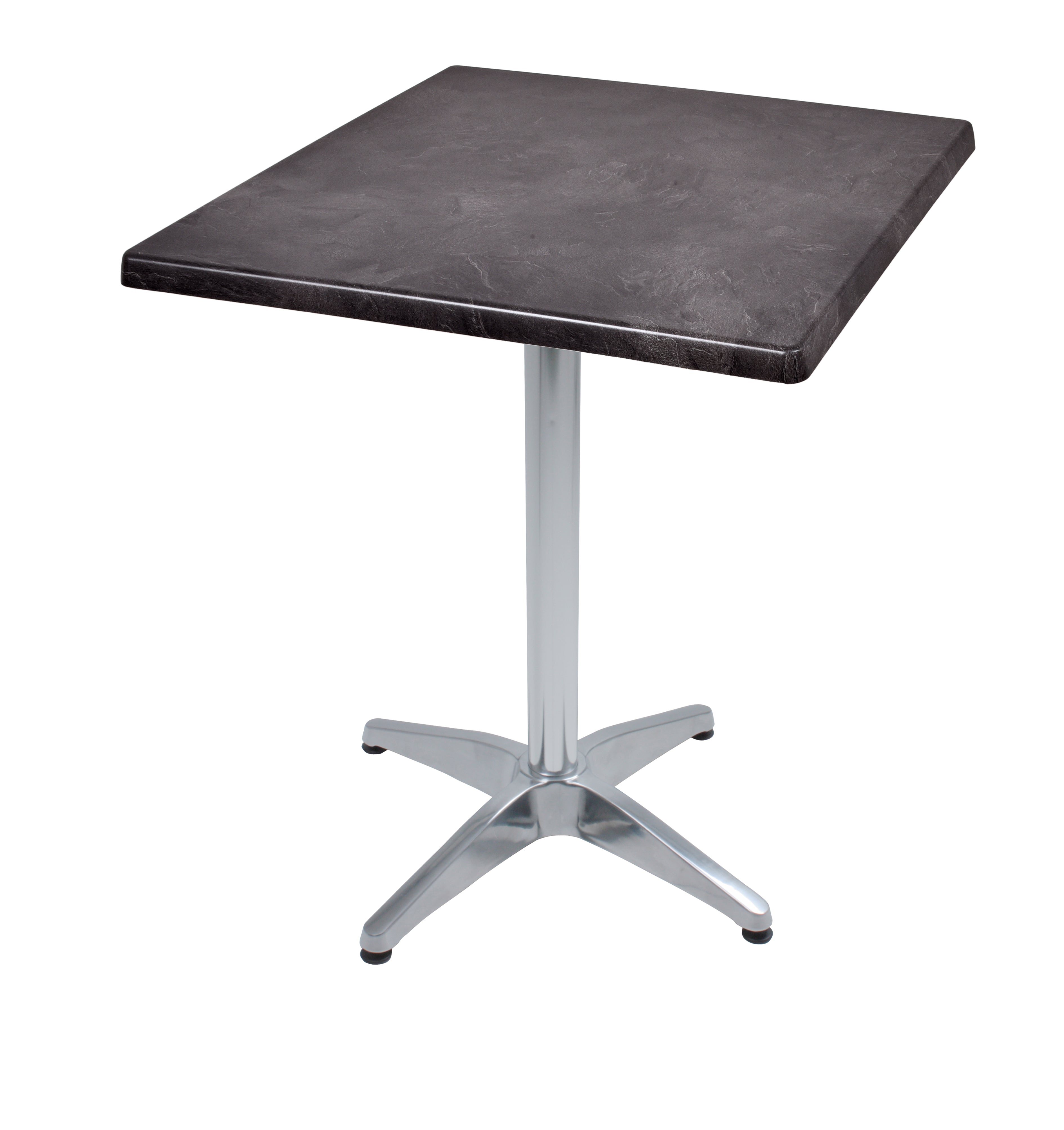 Bistrotisch Gartentisch BRENTA 70x70 Dark Slate modern von Garden Pleasure