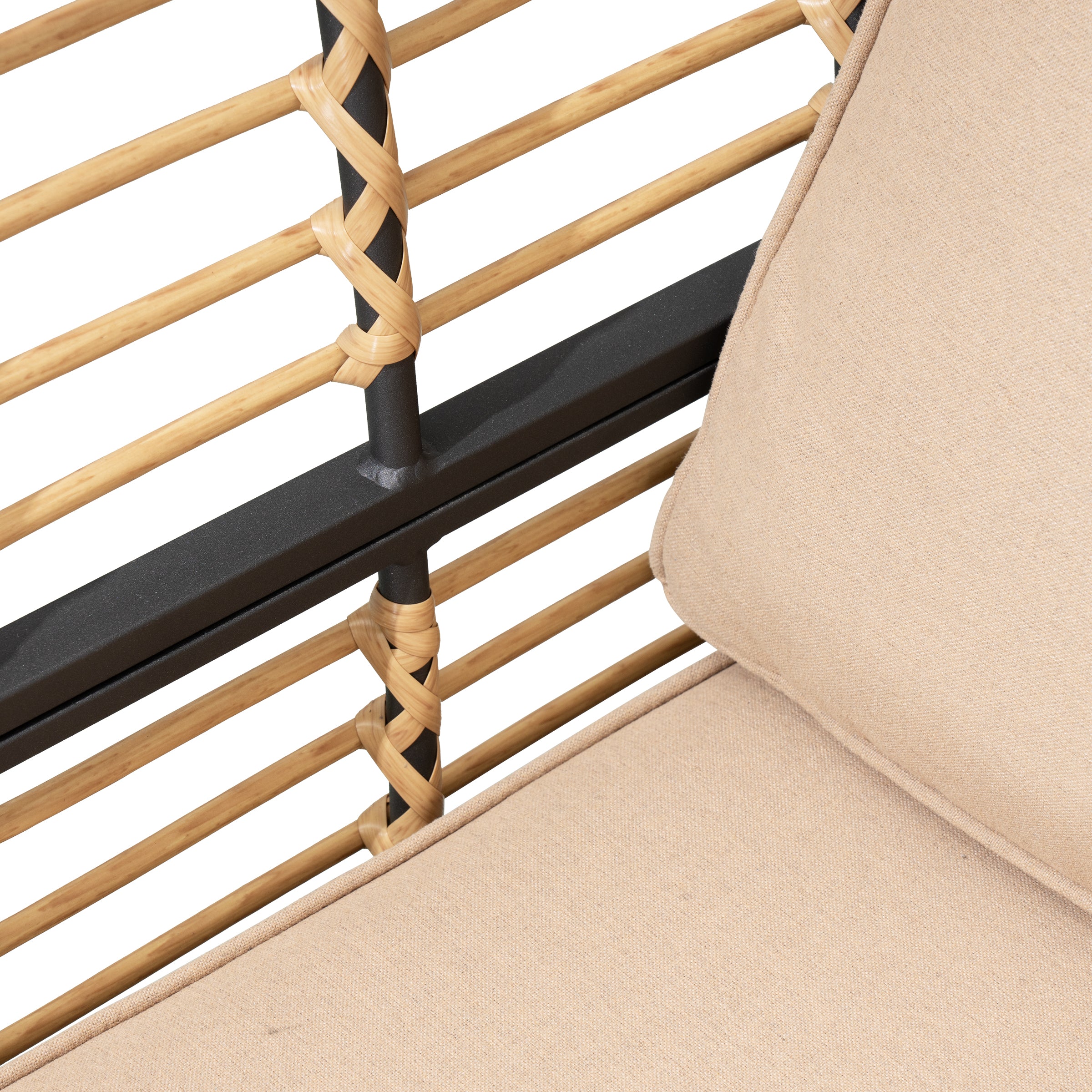 Gartensessel Loungesessel PAROS Hängesessel mit Dach Polstersessel von Garden Pleasure