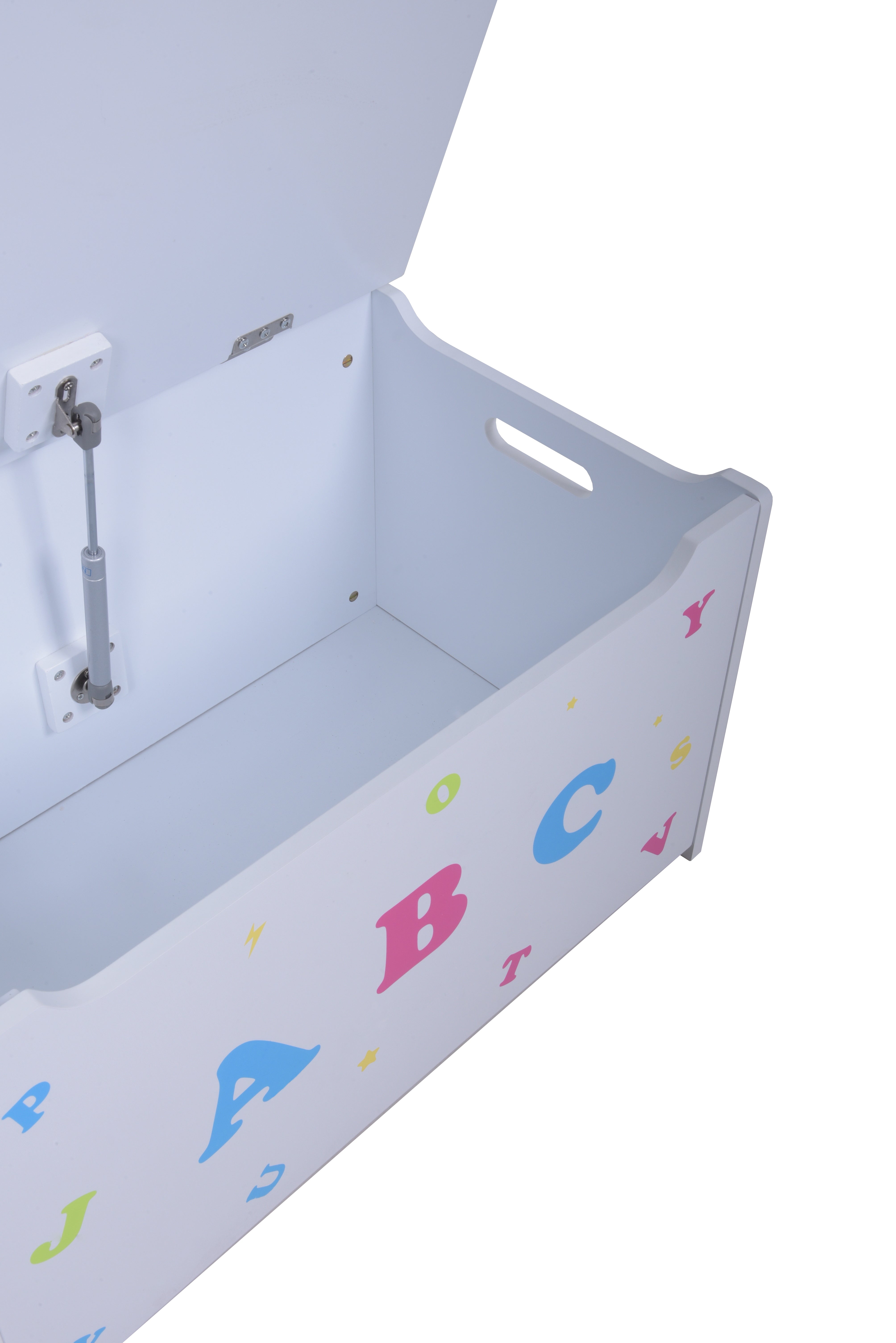Kinder-Truhenbank ABC praktische Spielzeugkiste Kinderbank mit Stauraum von Deco Pleasure
