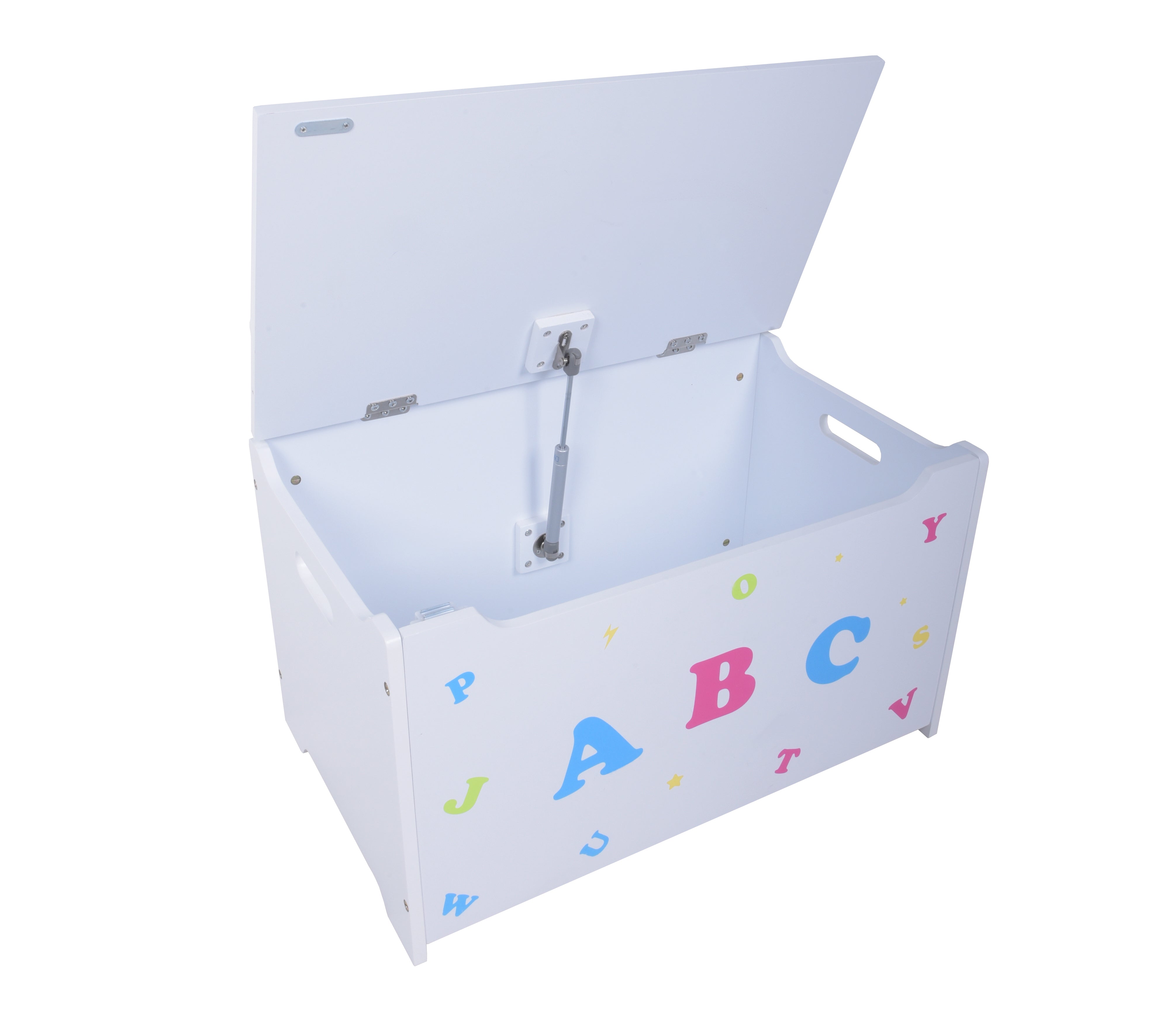 Kinder-Truhenbank ABC praktische Spielzeugkiste Kinderbank mit Stauraum von Deco Pleasure