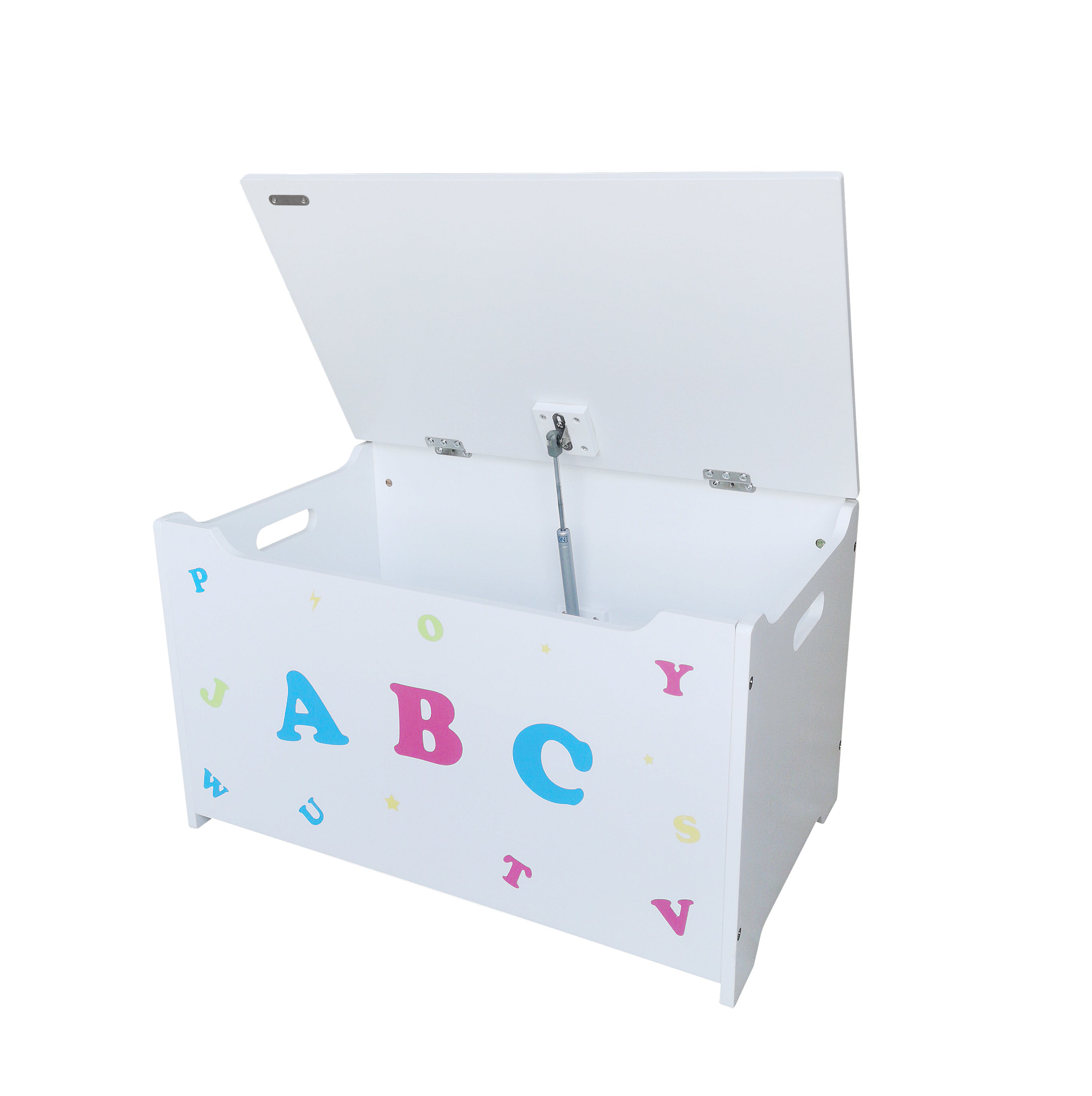 Kinder-Truhenbank ABC praktische Spielzeugkiste Kinderbank mit Stauraum von Deco Pleasure