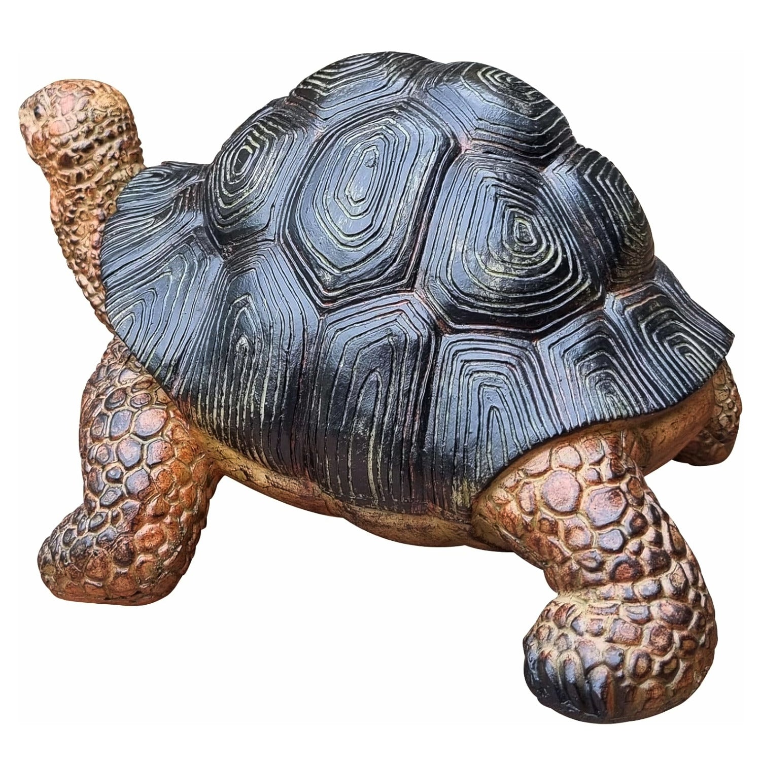 Dekofigur Schildkröte Frieda lebensechte Gartendeko Tierfigur