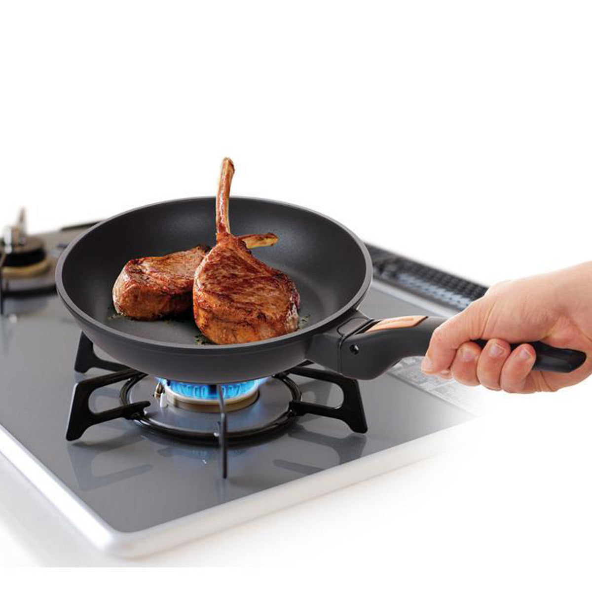 Bratpfanne SmartClick 24 cm von Tescoma – Induktionspfanne mit Antihaftbeschichtung