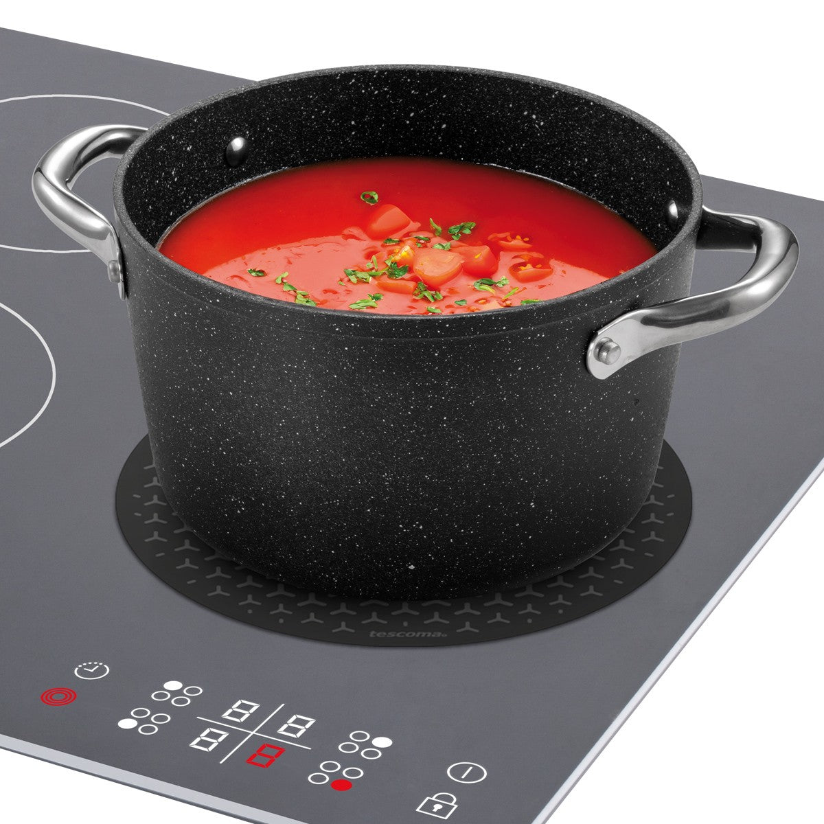 Induktions-Schutzmatte GrandCHEF 24 cm von Tescoma – Schutz für Induktionsfeld