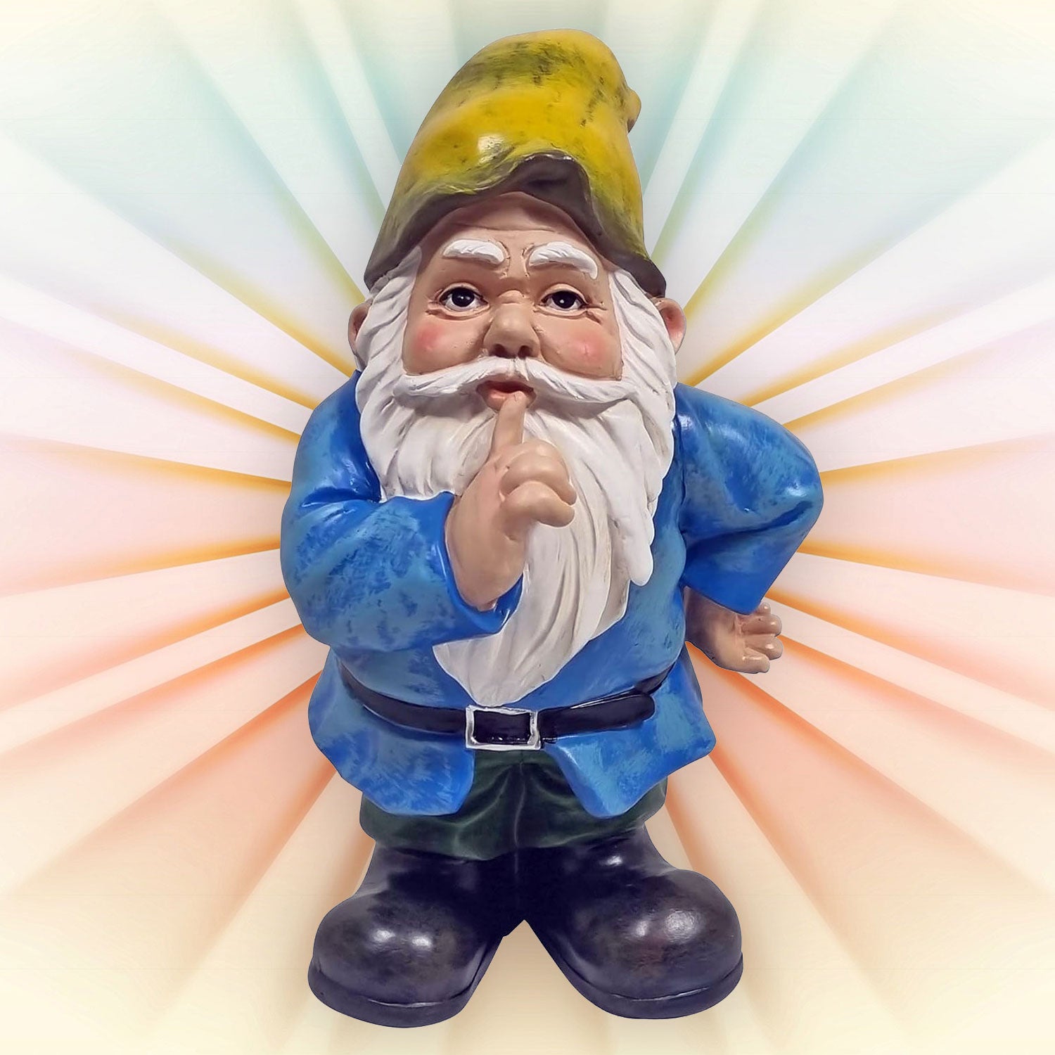 Gartenzwerg Heino Dekofigur Wichtel Gnom