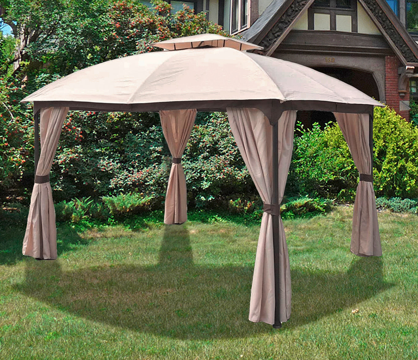 Pavillon Gartenpavillon PIRES Pergola robust pflegeleicht Outdoor von Garden Pleasure