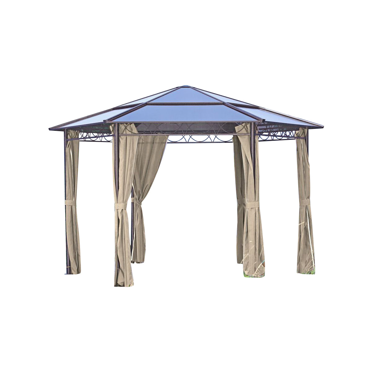 Pavillon Gartenpavillon SALMON Pergola robust pflegeleicht Outdoor von Garden Pleasure