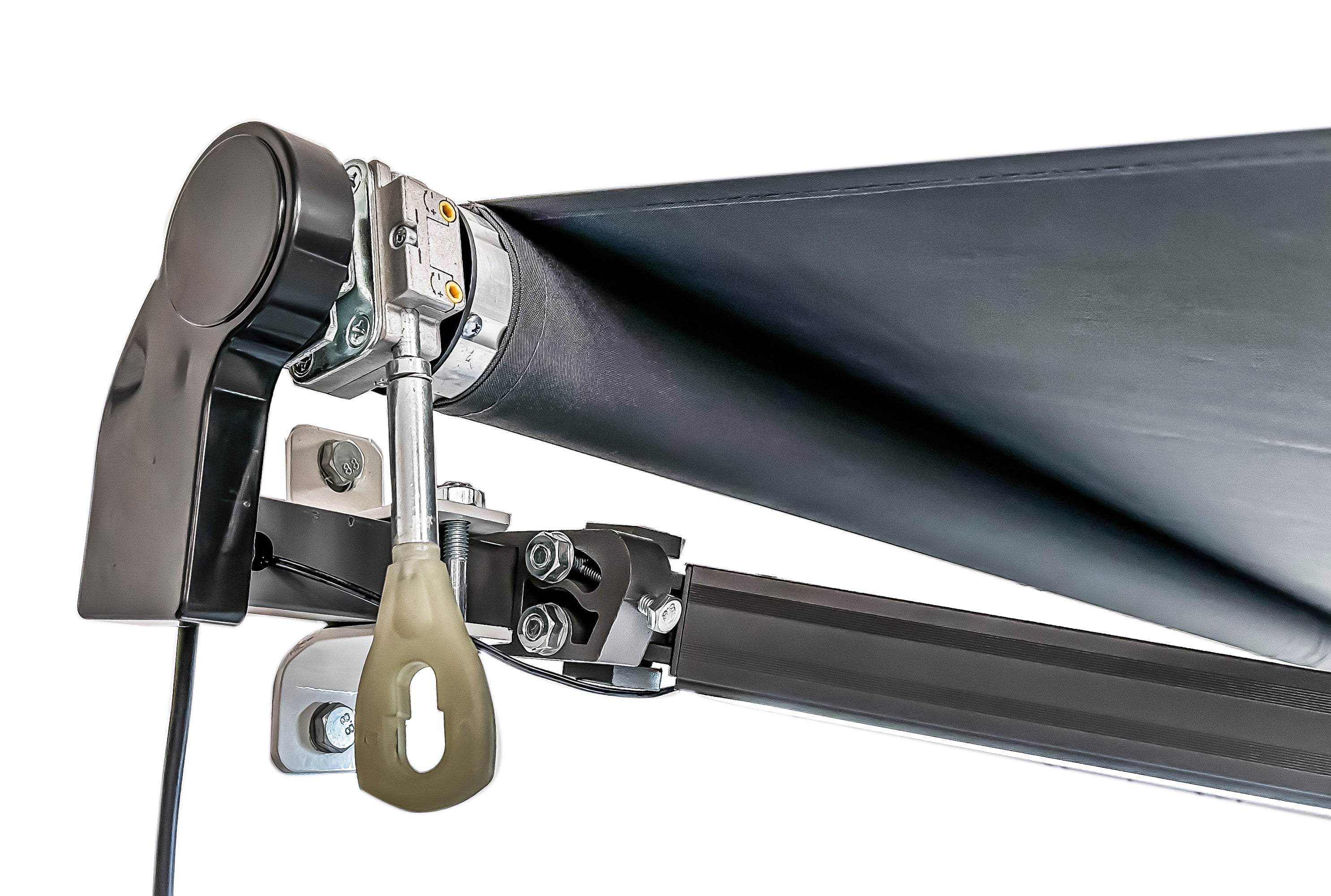 Elektrische Gelenkarmmarkise LED Markise Motorisiert Sonnenschutz von Garden Pleasure