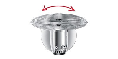 Tischventilator FANCY HOME von Tescoma – Retro Ventilator 35 cm in Chrom