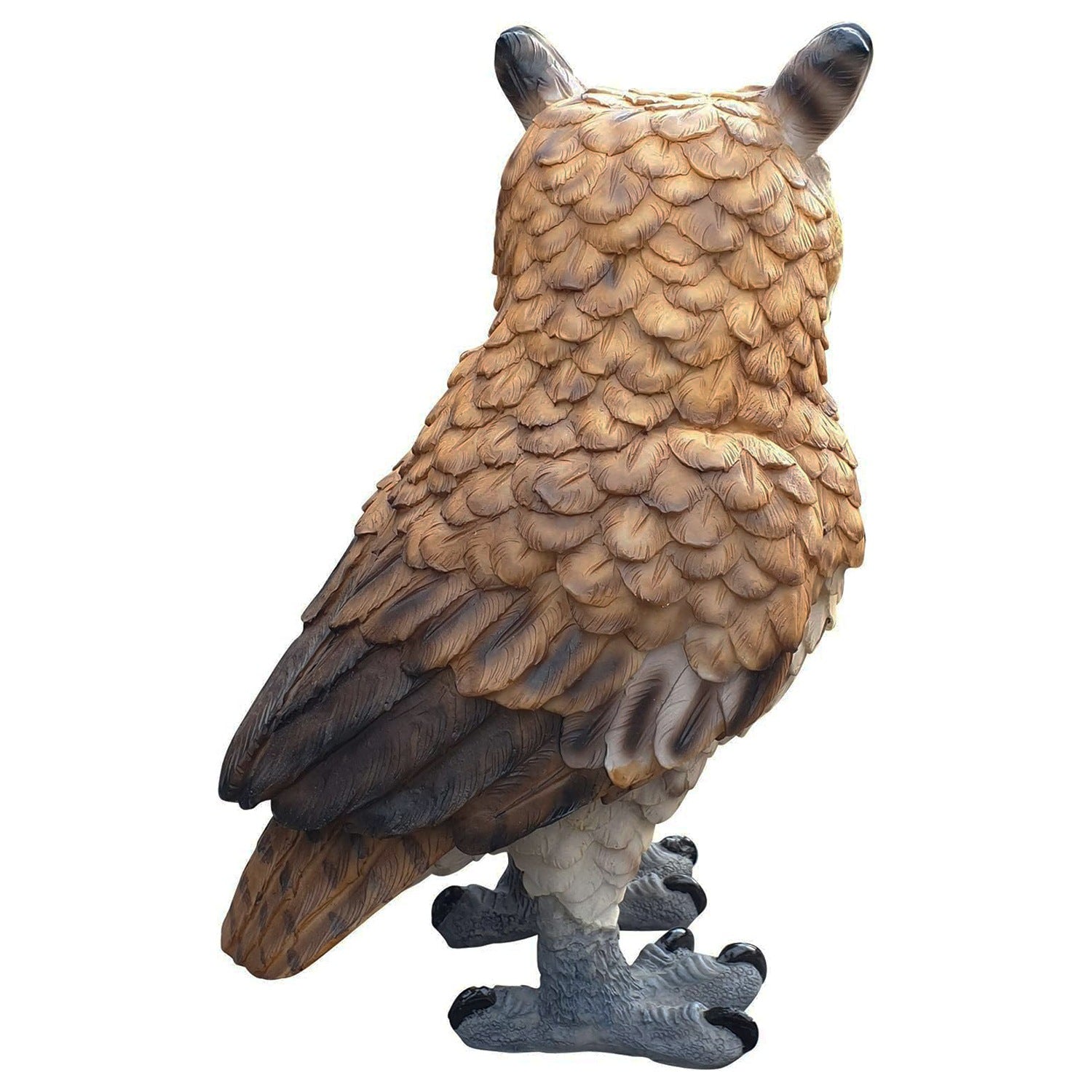 Eule Uhu Kautz Eulenfigur Tierfigur Greifvogel Gartenfigur Dekofigur