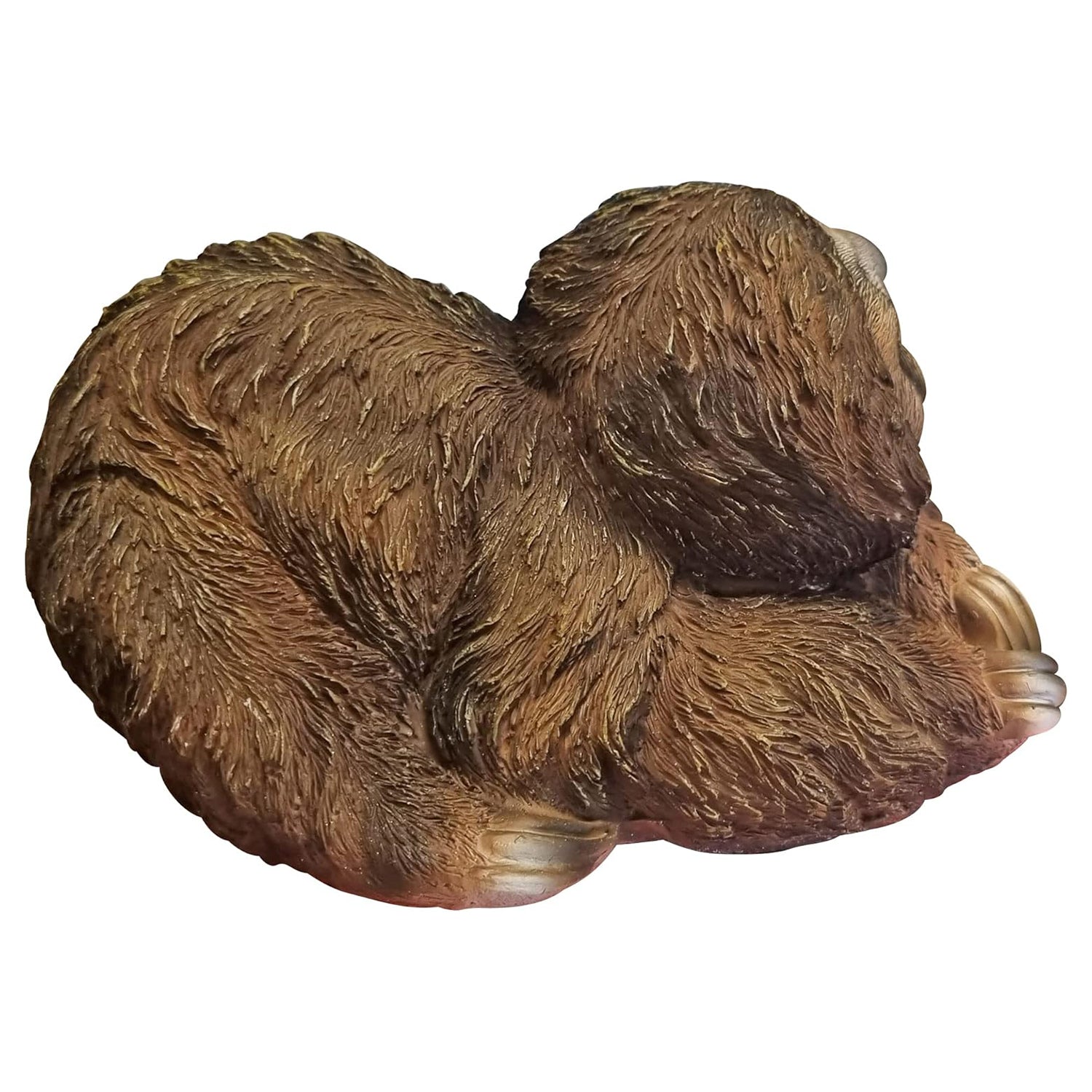 Faultier Faultierfigur Tierfigur Hugo liegend Kantenhocker