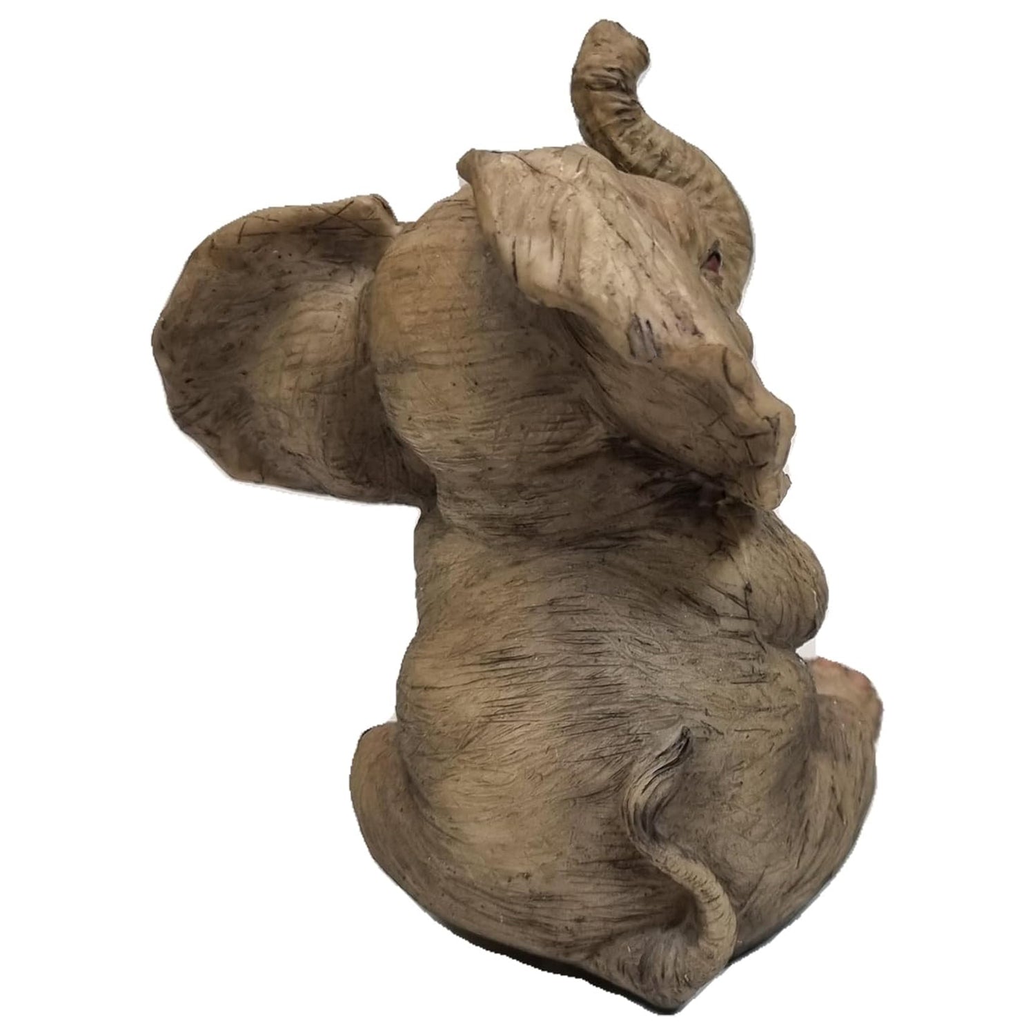 Glückselefant Dekofigur aus Polyresin für Innen und Außen