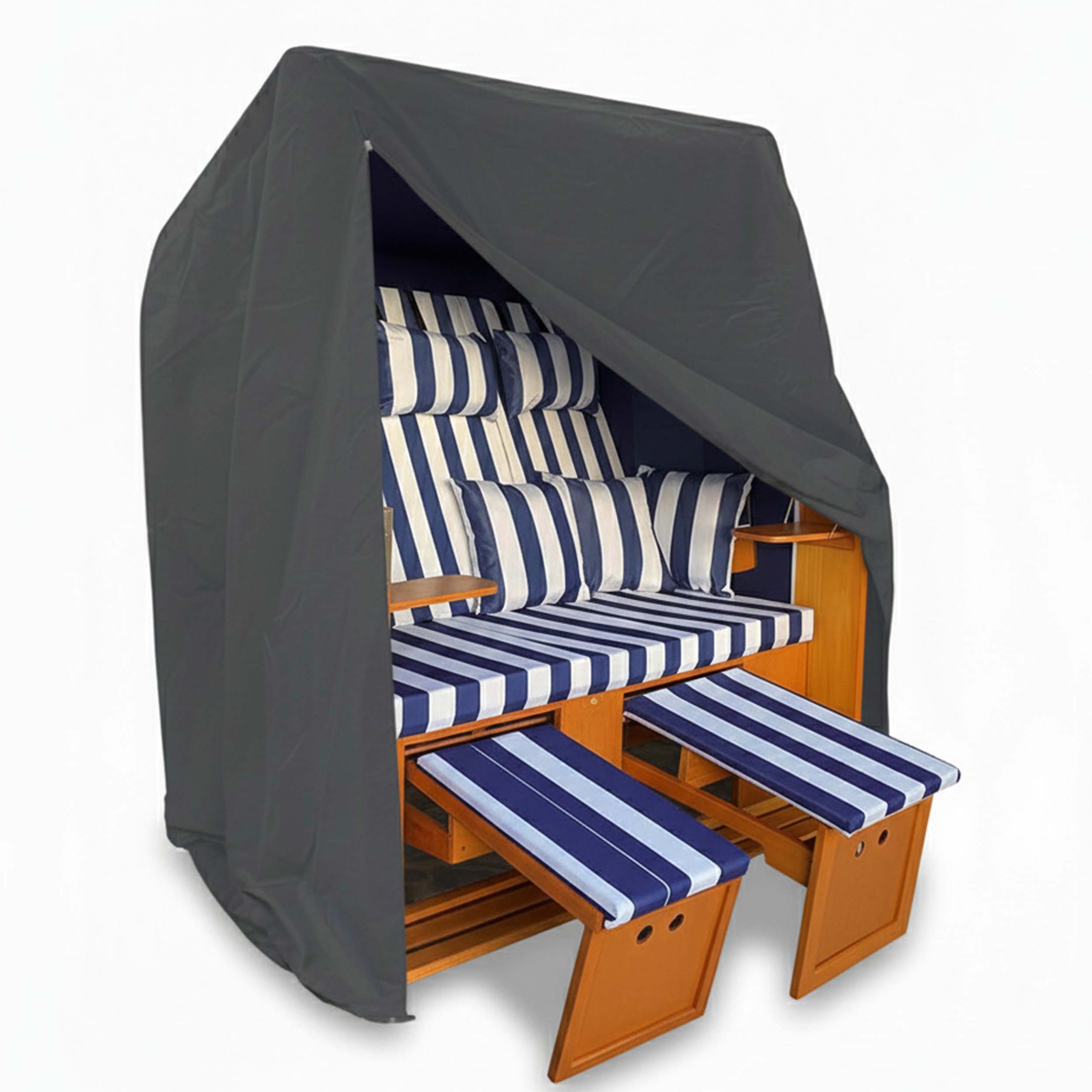 Strandkorb Schutzhüllen – wetterfeste Abdeckungen NaturLine – Strandkorbhülle & Abdeckung in 2 Größen