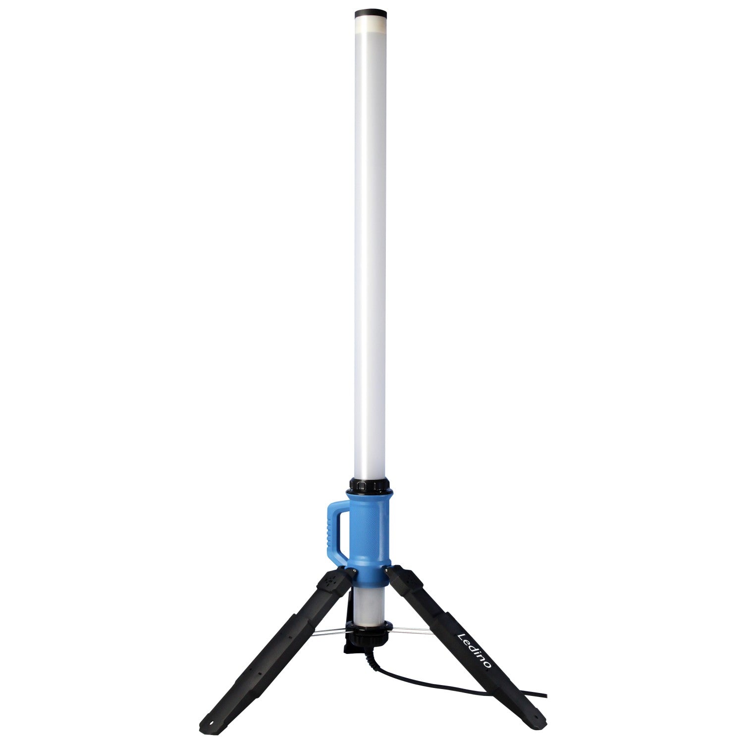 Ledino LED Strahlersäule Rath 130 – 120 W 14400 lm 360° IP69K Baustellenleuchte