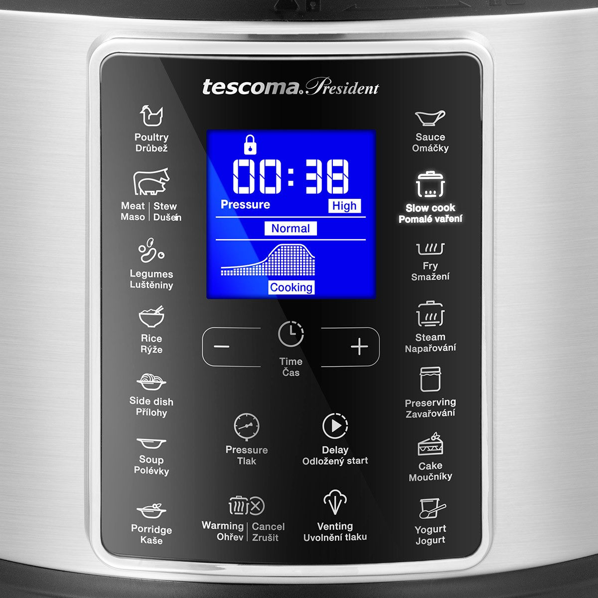 Elektrischer Multi-Schnellkochtopf PRESIDENT 5,5 l von Tescoma – elektrischer Multikocher