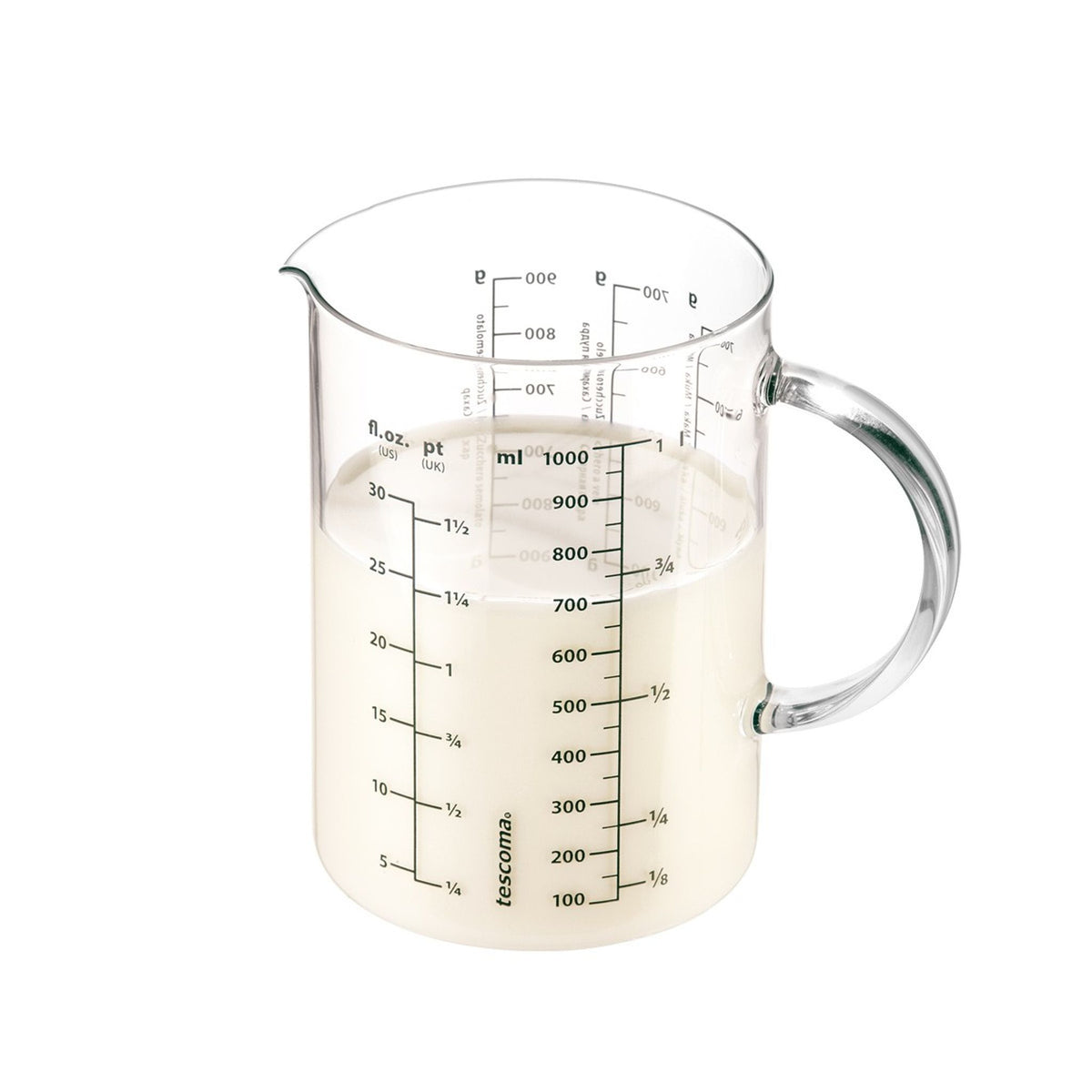 Tescoma DELÍCIA Glas-Messbecher 1 l hitzebeständig für Herd und Mikrowelle