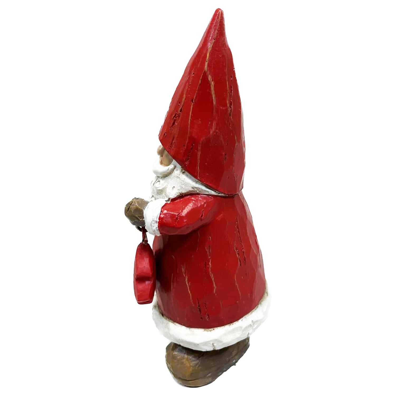 Dekofigur Weihnachtsmann mit Weihnachtsbaum