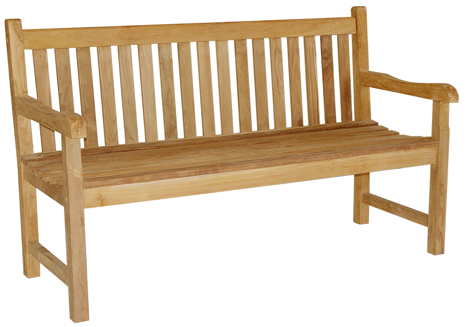 Gartenbank Sitzbank SOLO Holzbank robust pflegeleicht Outdoor von Garden Pleasure