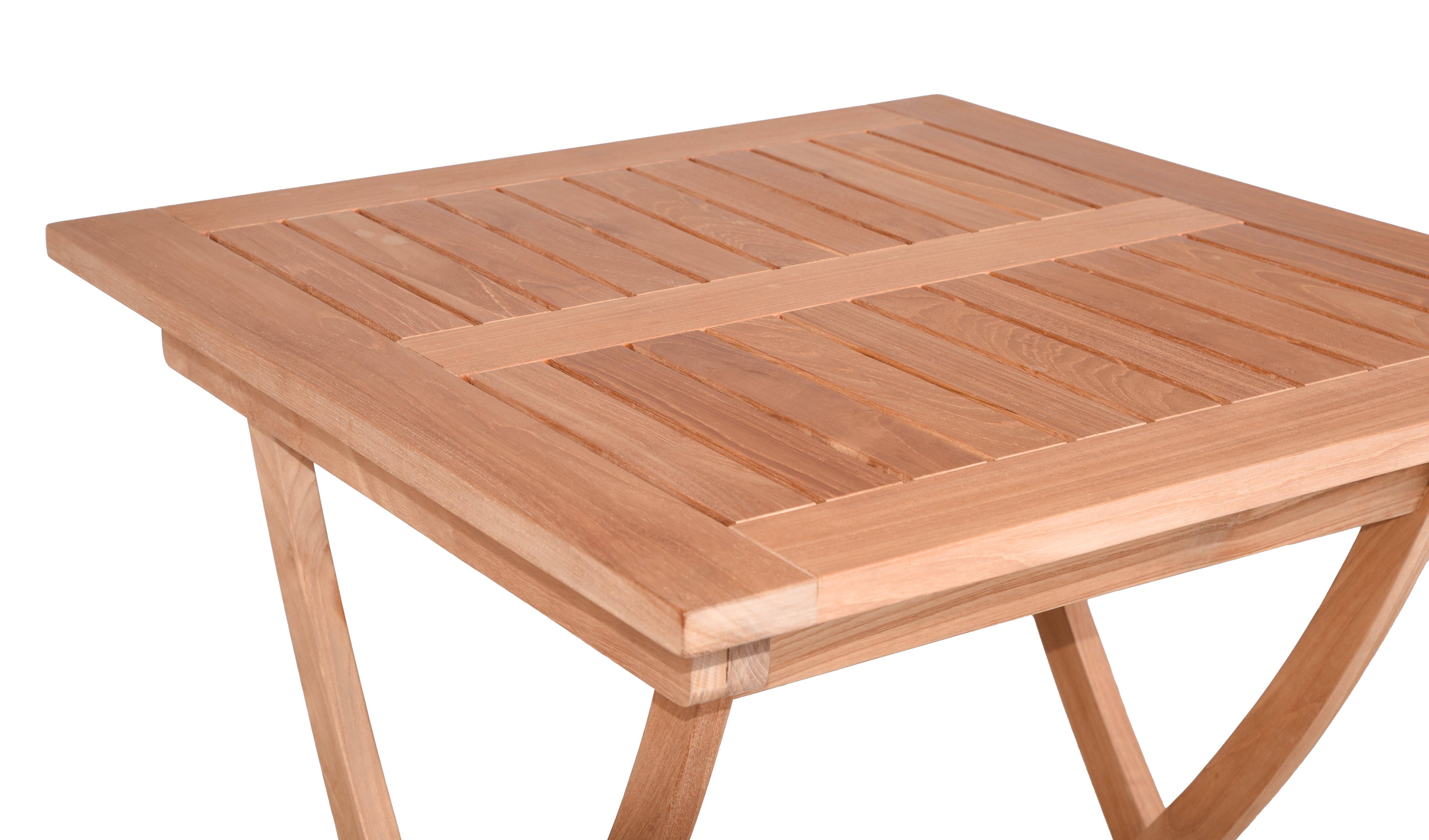 Klapptisch Gartentisch SOLO Beistelltisch Teakholz von Garden Pleasure