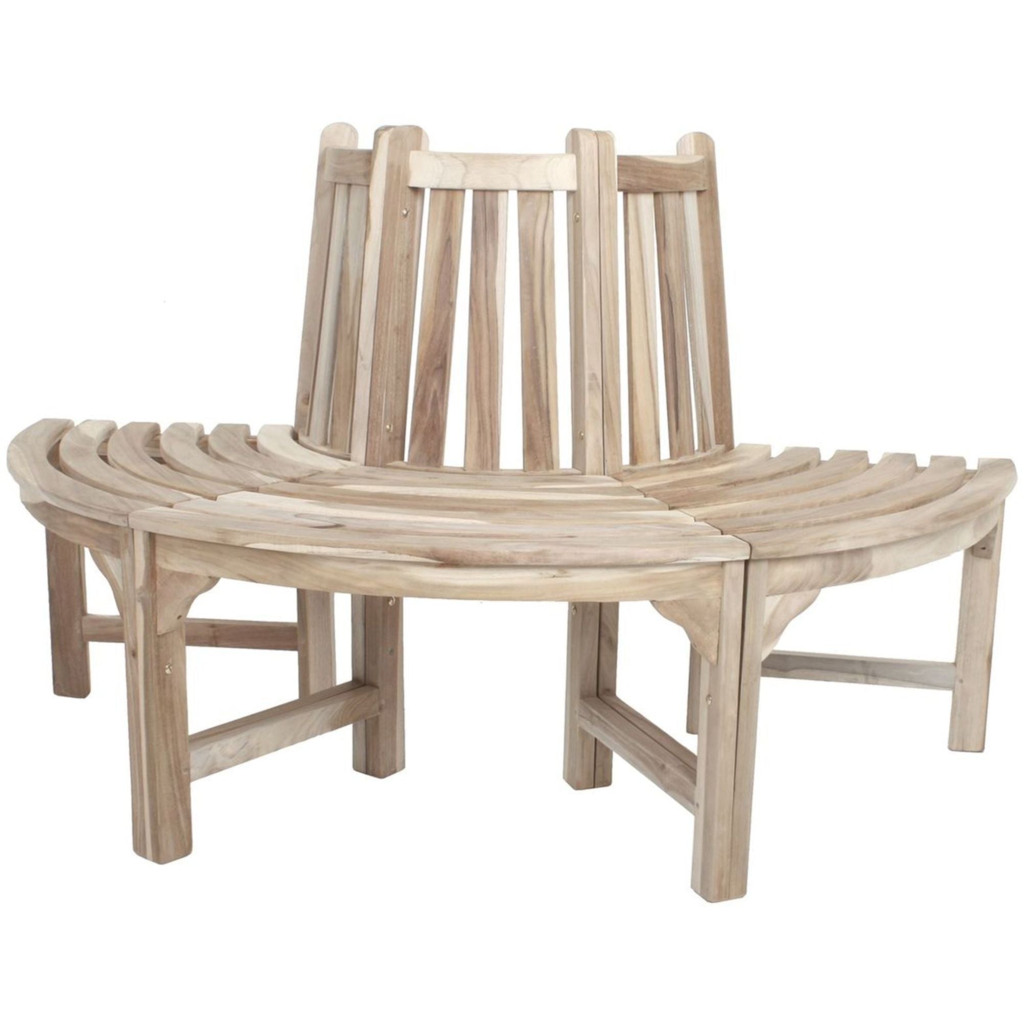 Baumbank Gartenbank JAVA Sitzbank Holzbank robust pflegeleicht Outdoor von Garden Pleasure