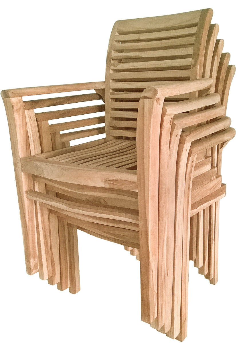 Stapelstuhl Gartenstuhl Outdoorstuhl Klappstuhl robust pflegeleicht Outd Outdoor von Garden Pleasure